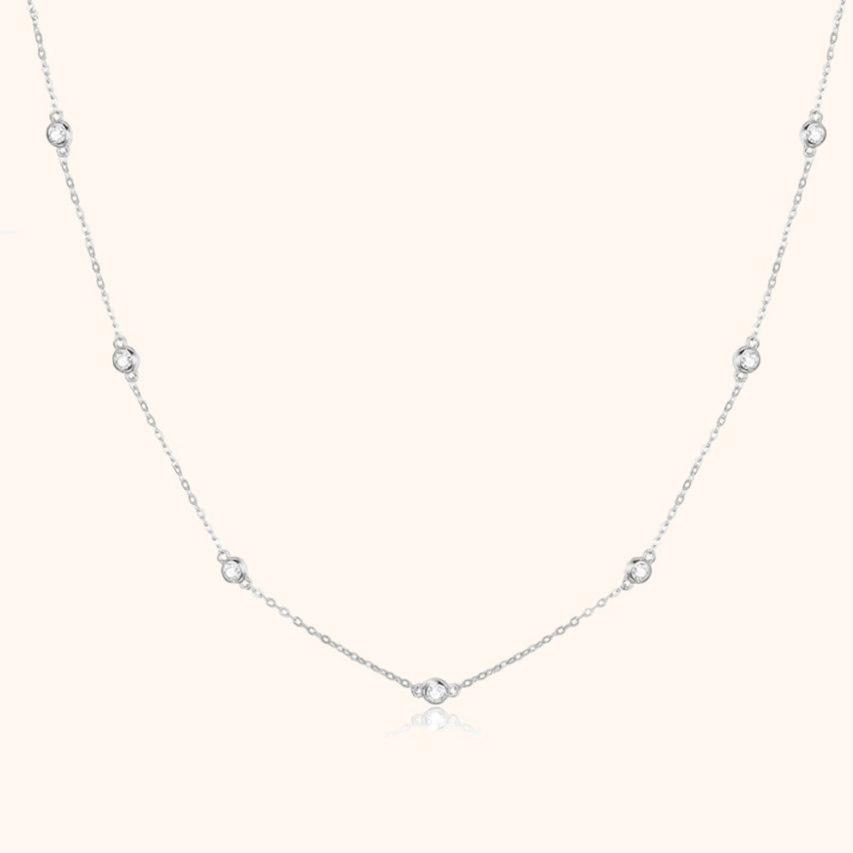 Necklace store beautiful 925 diamond necklace