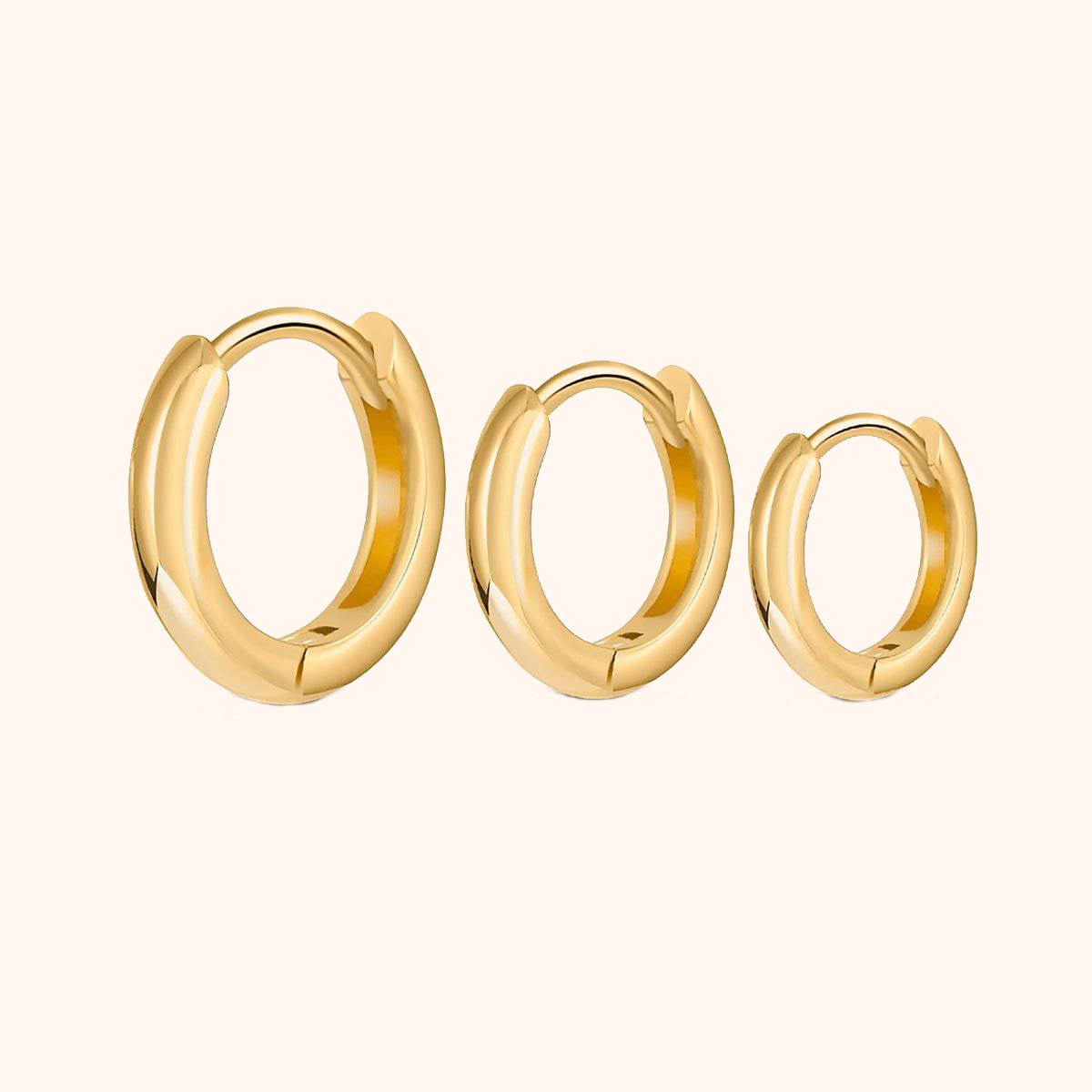 "3 - Hoops" Earrings - Milas Jewels Shop