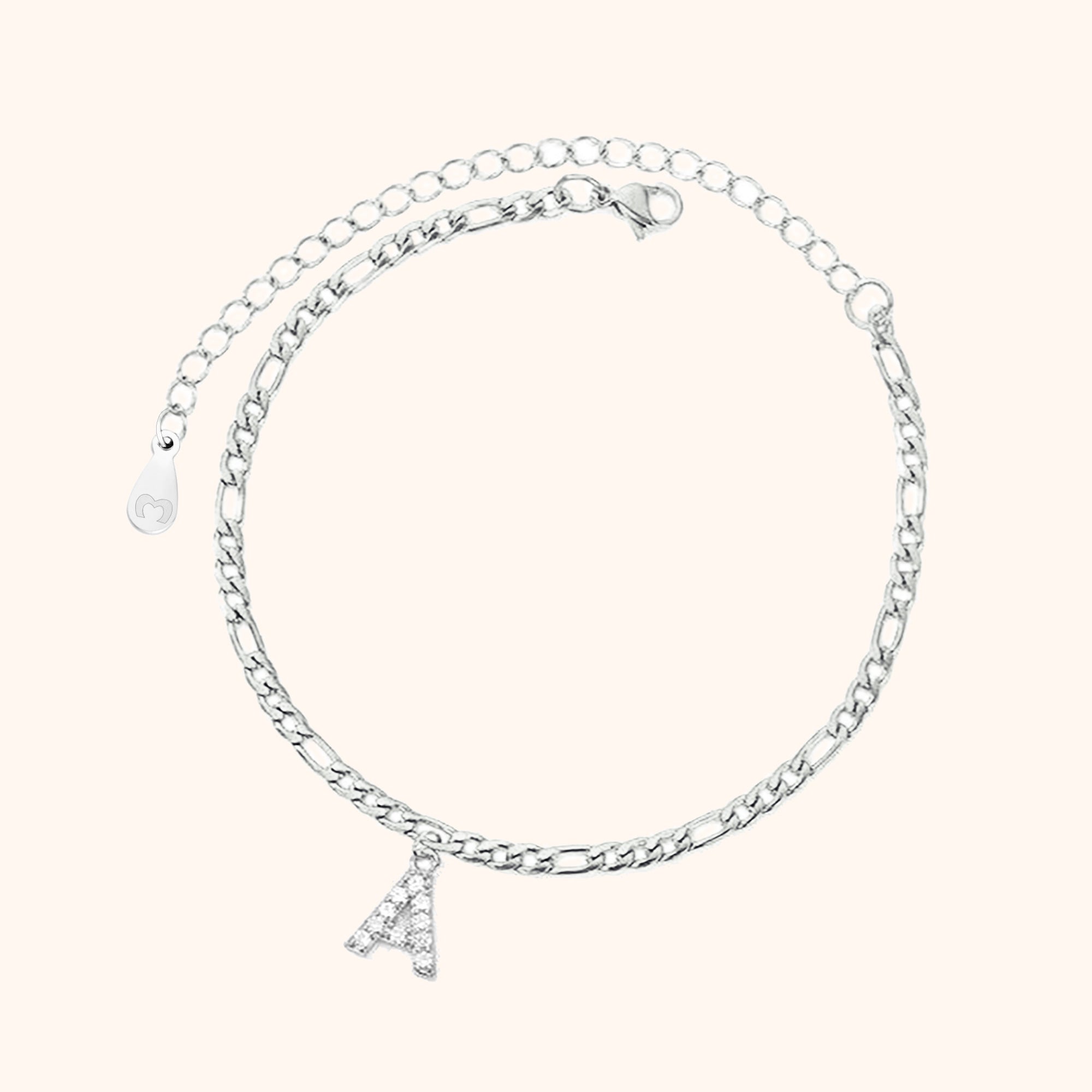 "Initials" Anklet - Milas Jewels Shop