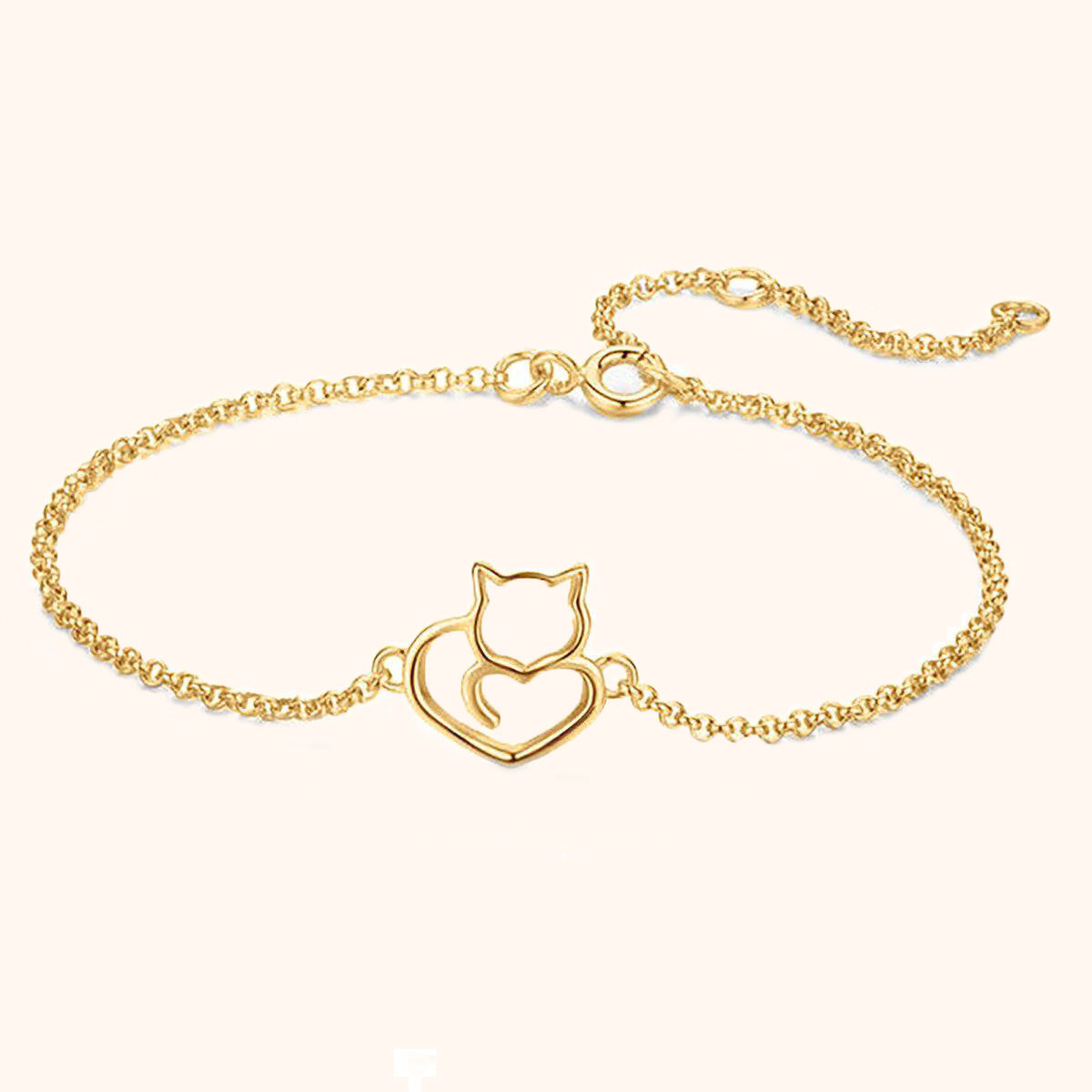 "Cat Lover" Bracelet - Milas Jewels Shop