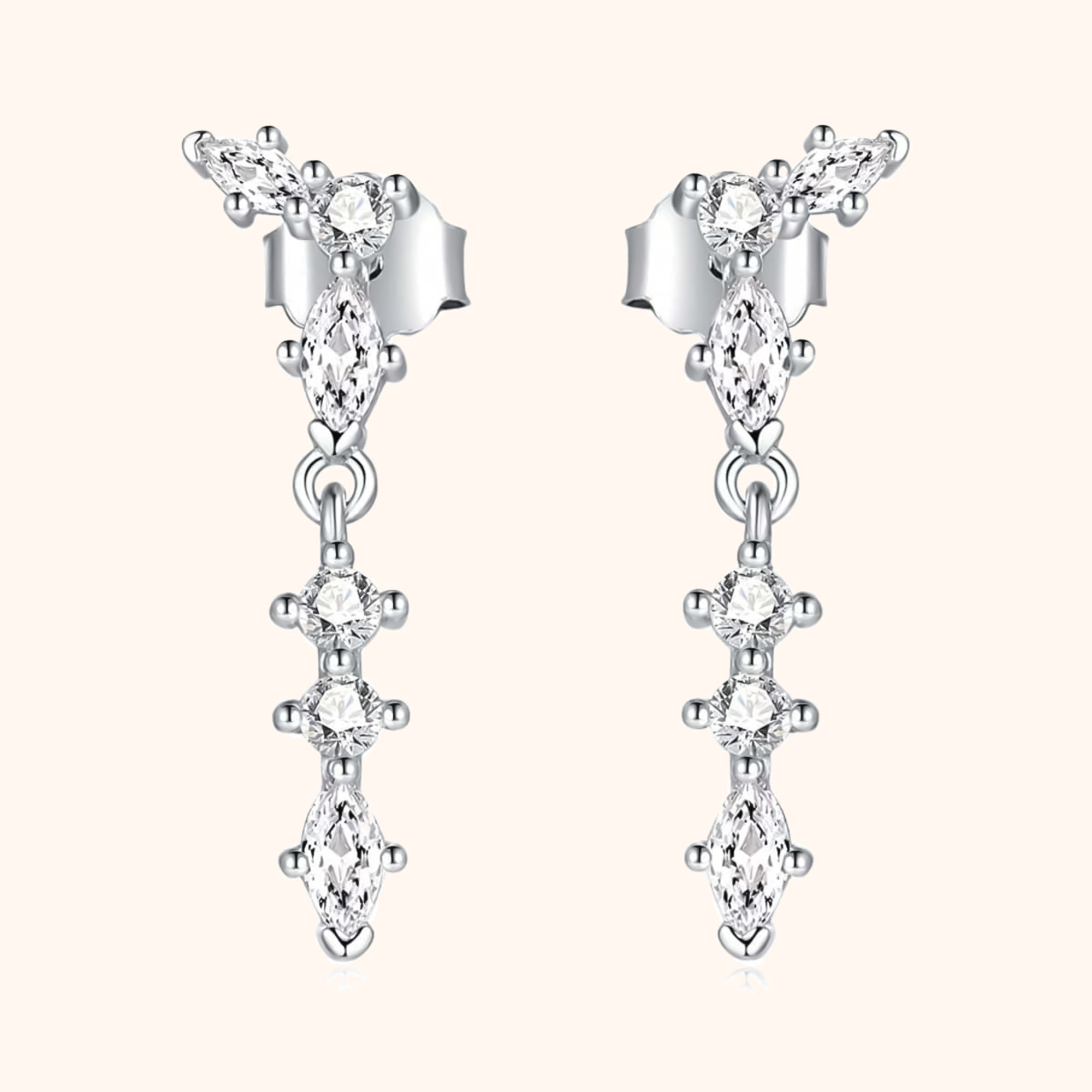 "Flamant" Earrings - Milas Jewels Shop
