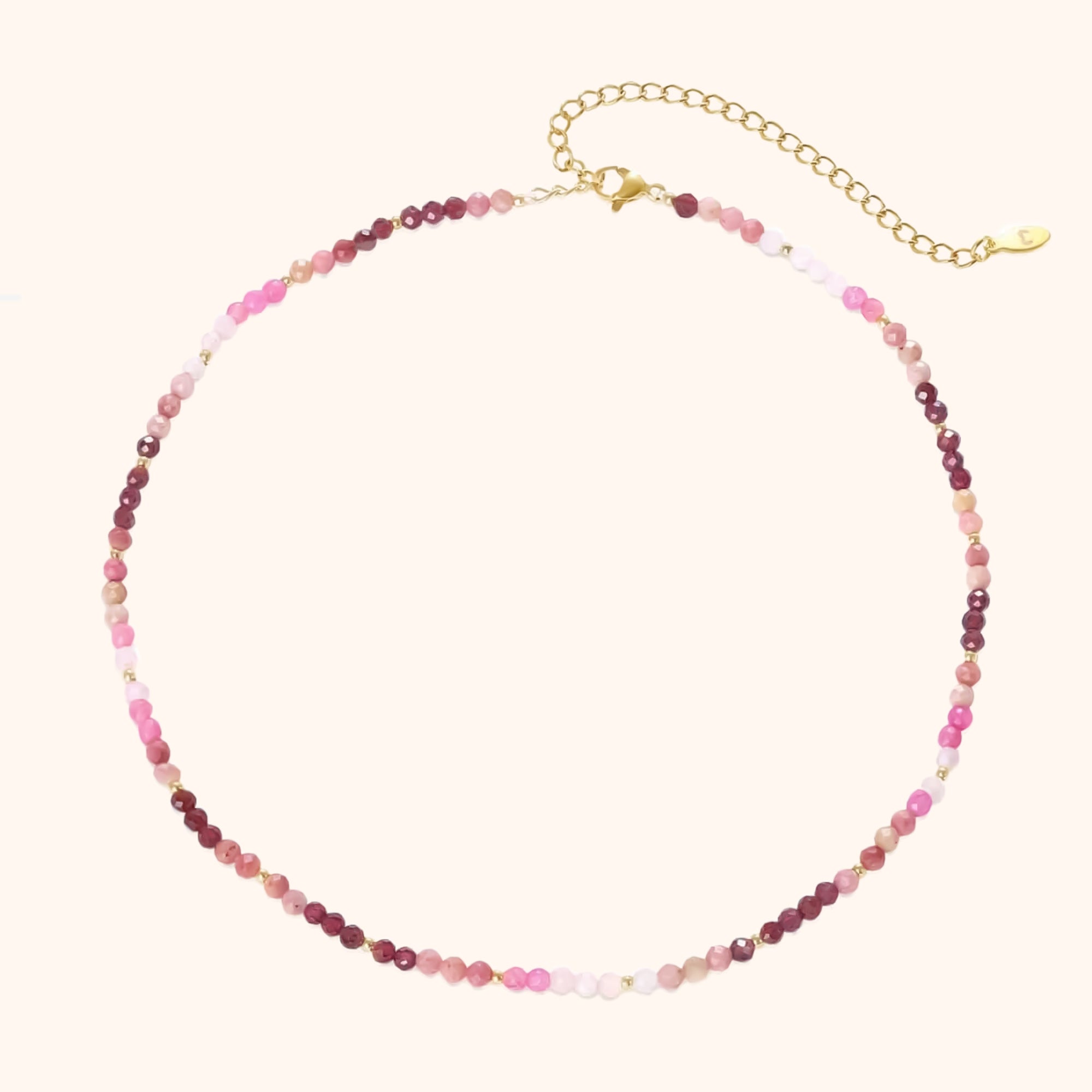 "Purple Crystal" Necklace - Milas Jewels Shop