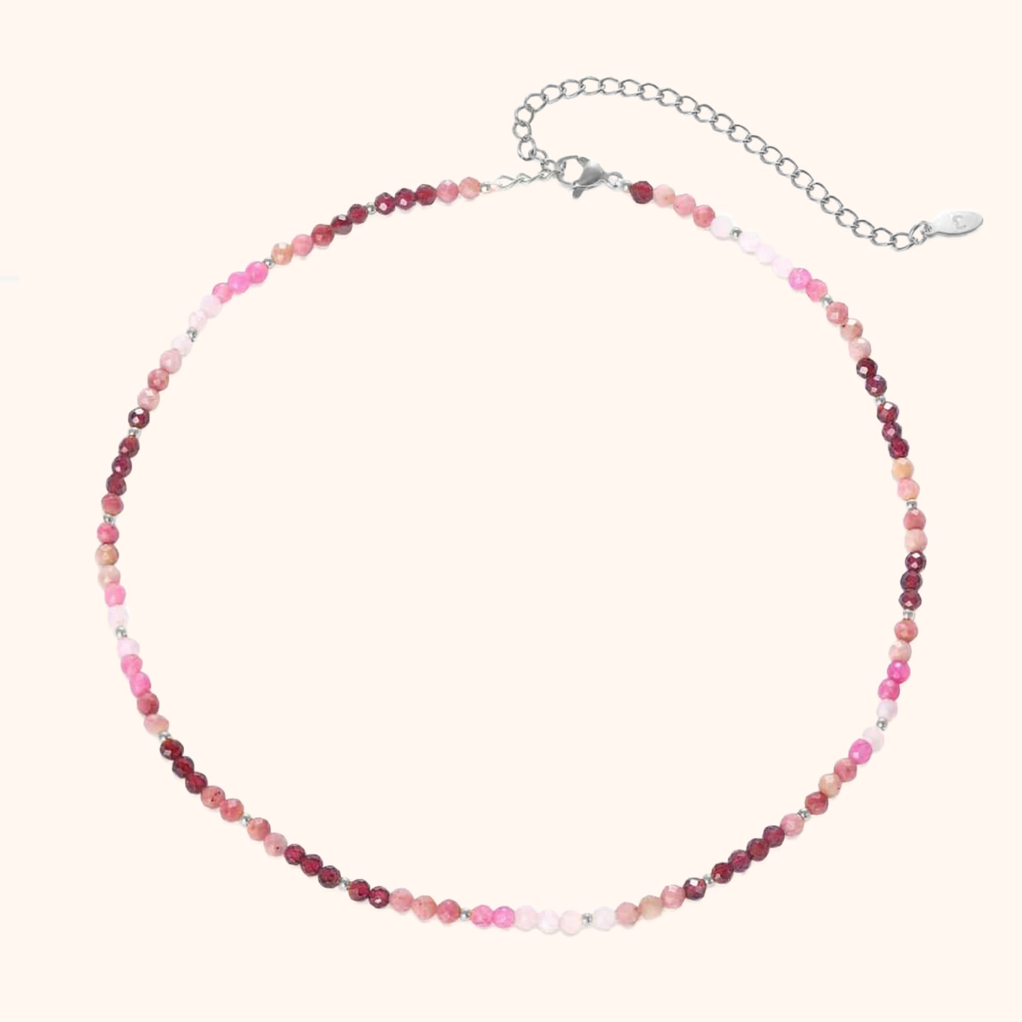 "Purple Crystal" Necklace - Milas Jewels Shop
