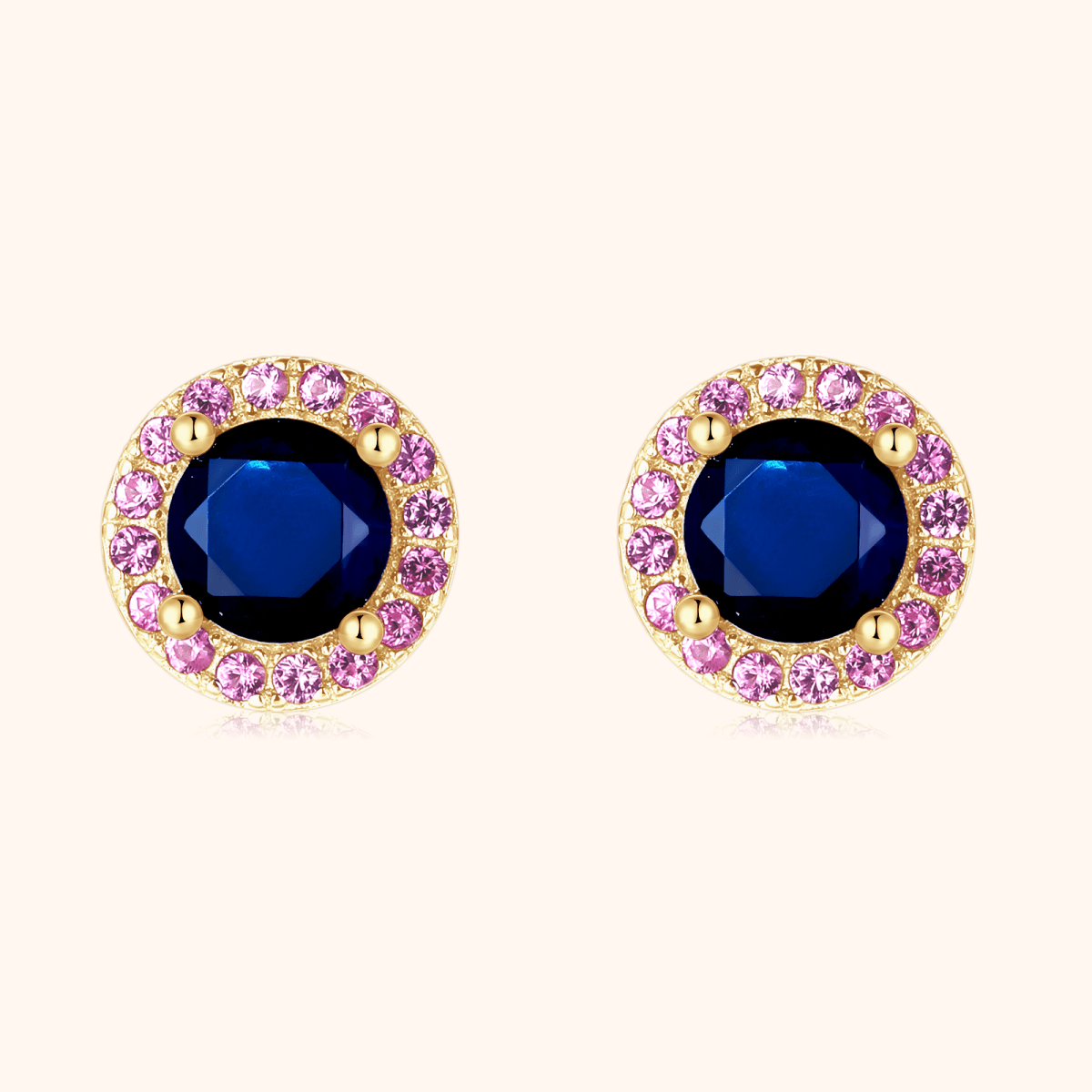 "Blue Sleepyheads" Earrings - Milas Jewels Shop