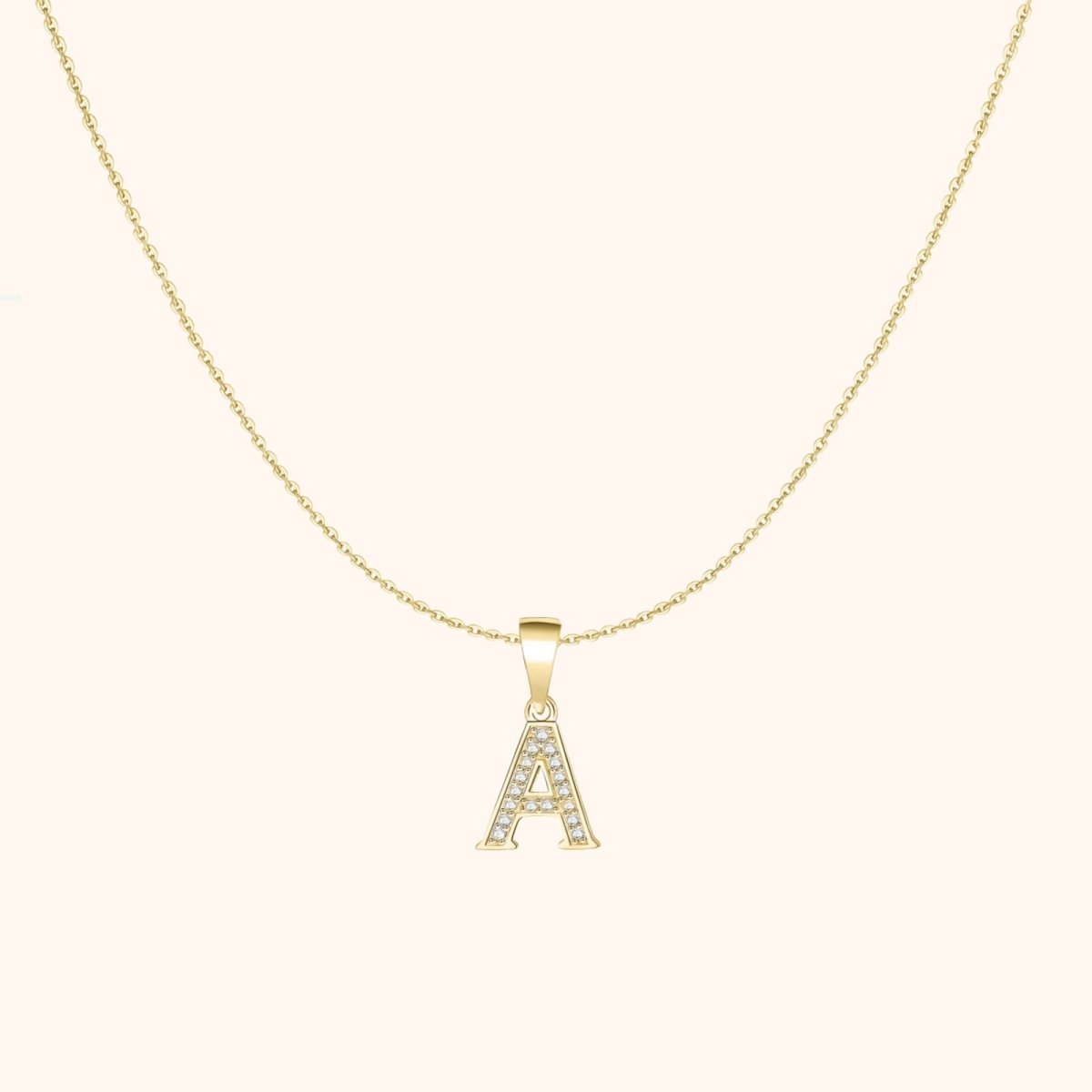 "Bright Letters" Necklace - Milas Jewels Shop