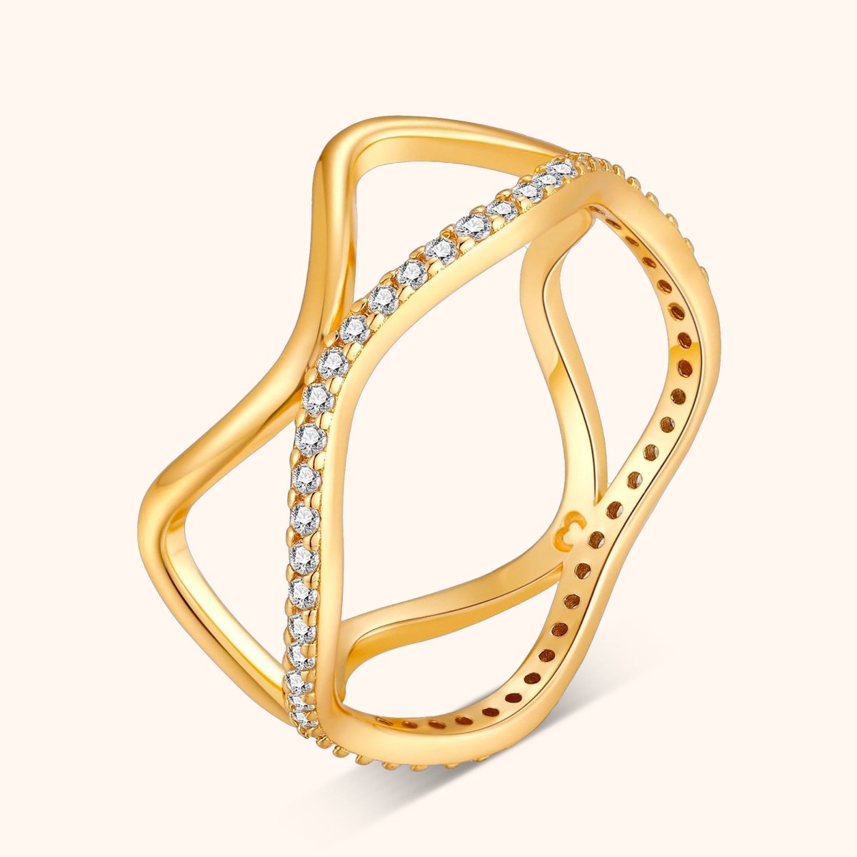 "Cam Curve" Ring - Milas Jewels Shop