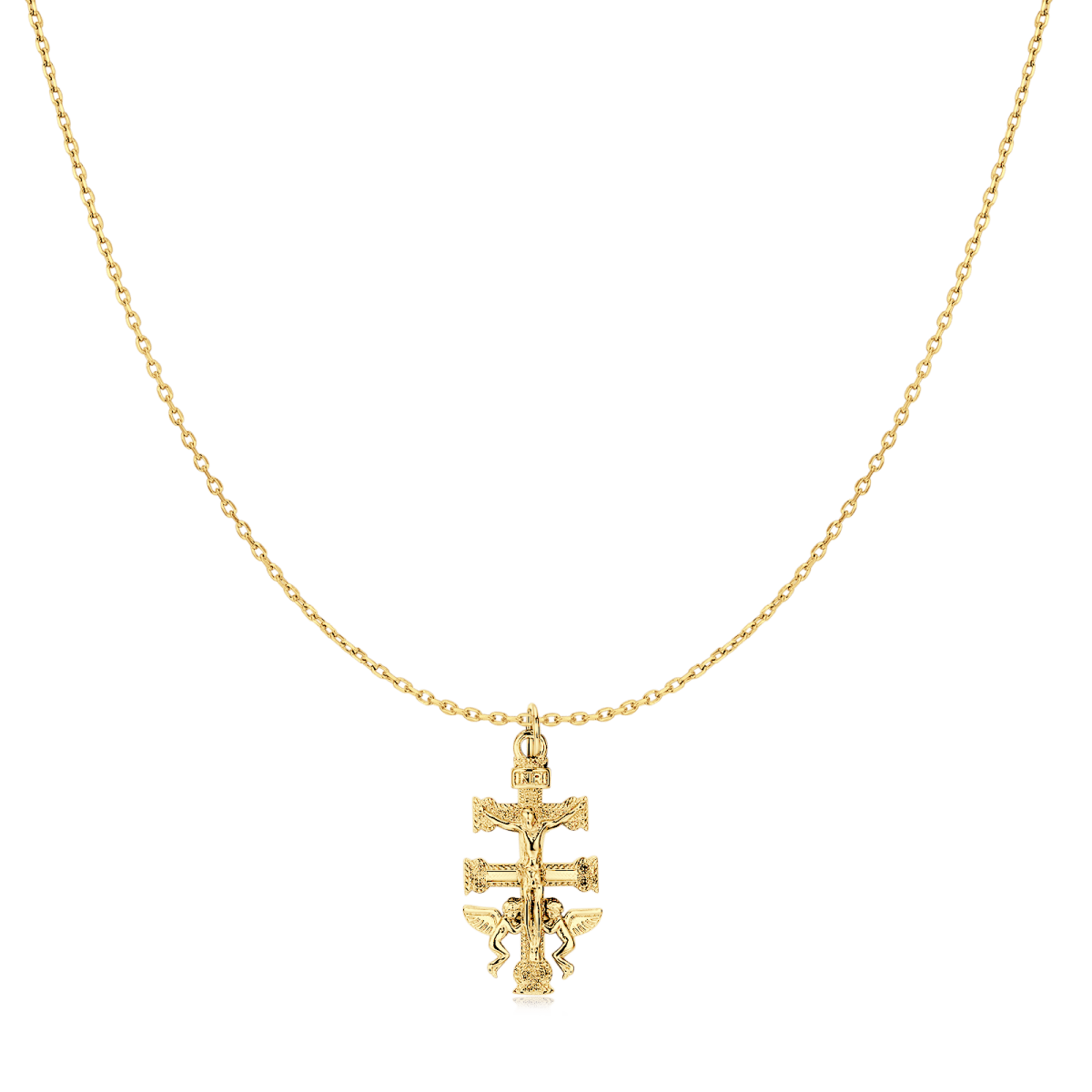 Caravaca Cross Necklace - Milas Jewels Shop