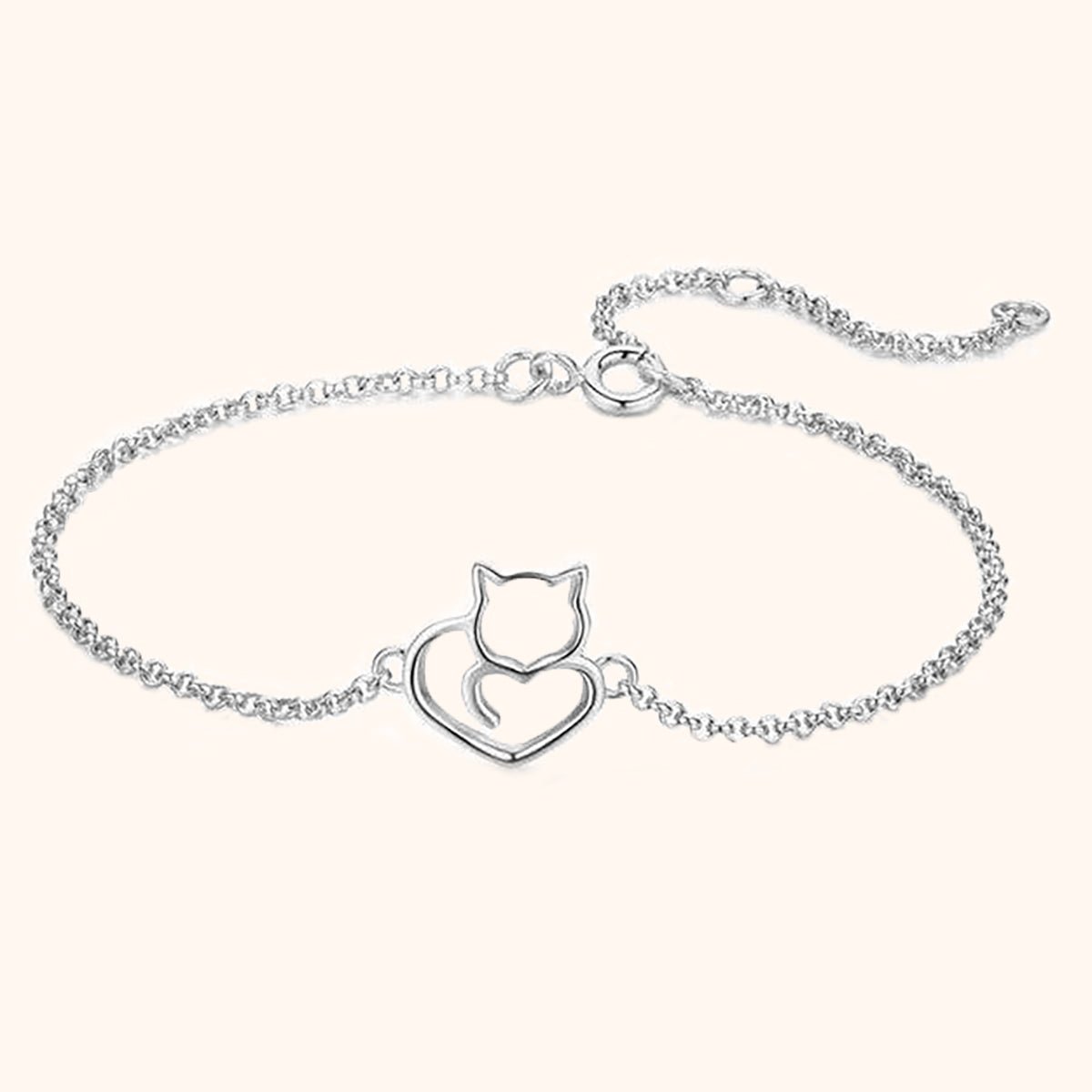 "Cat Lover" Bracelet - Milas Jewels Shop