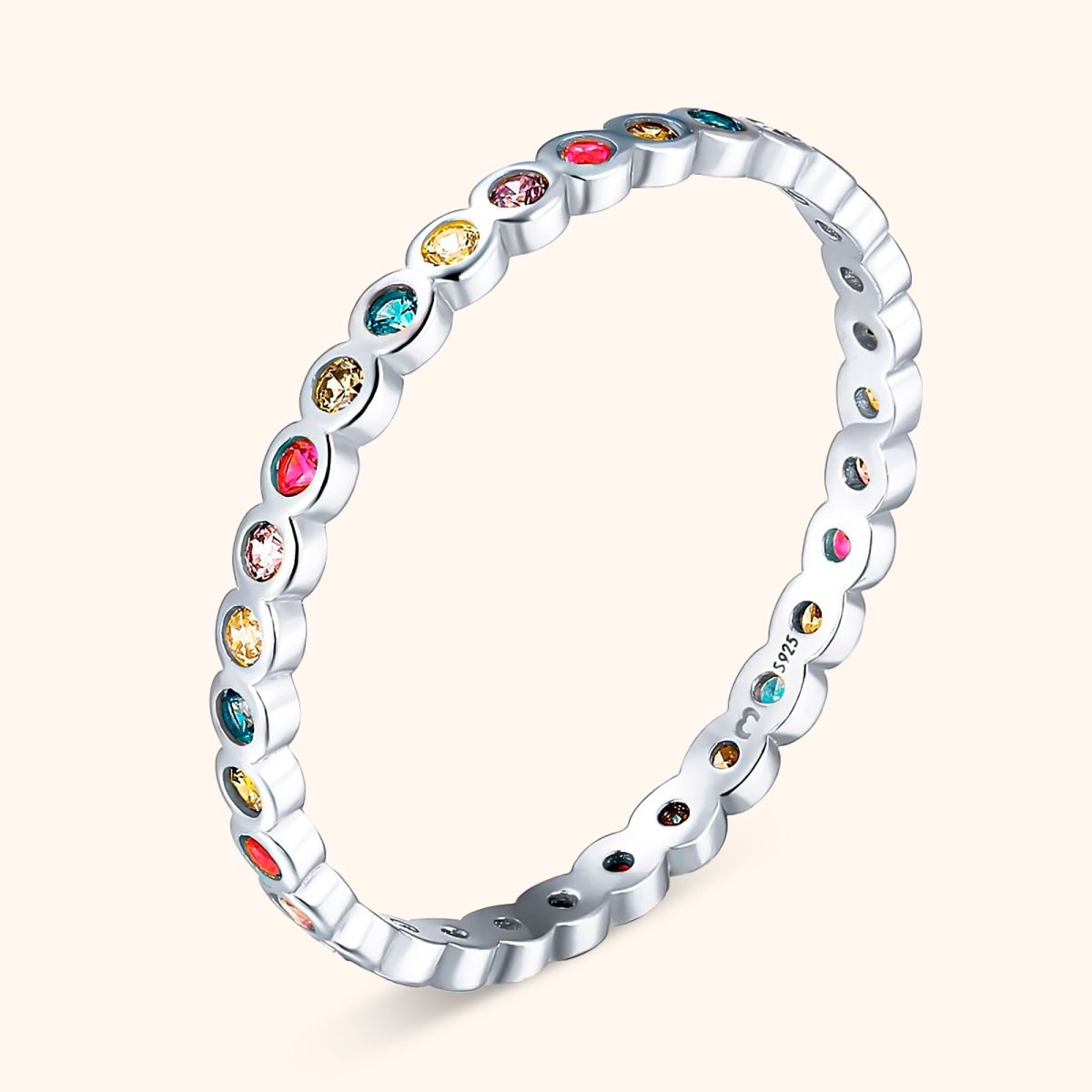 "Circular Colors" Ring - Milas Jewels Shop