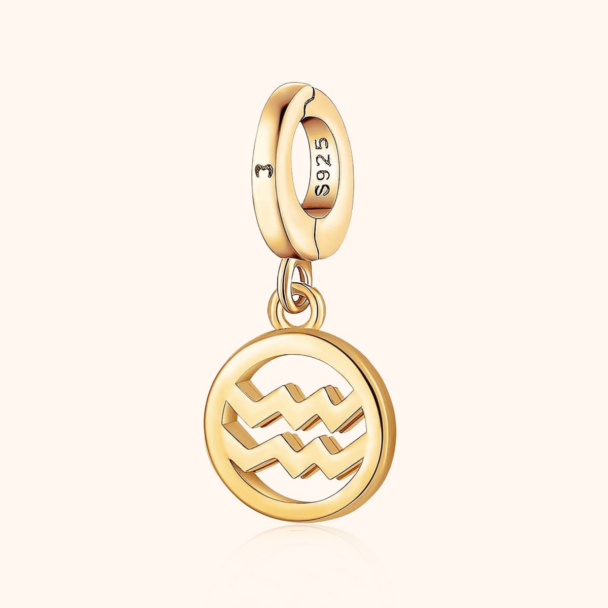 "Circular Zodiac" Charm - Milas Jewels Shop