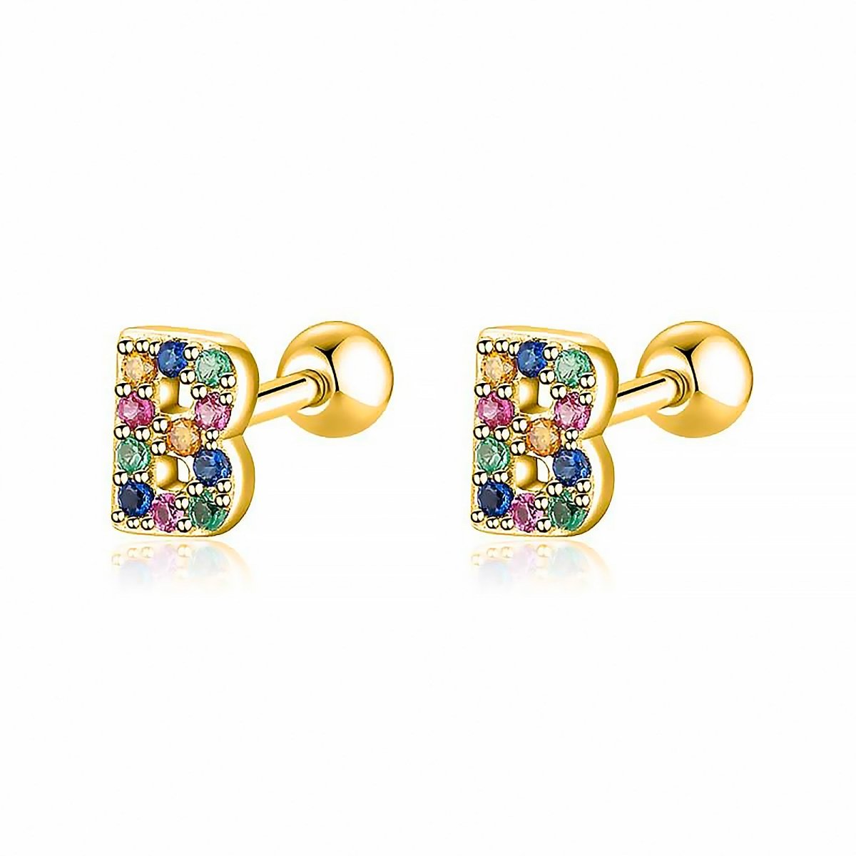 "Color Letters" Earrings - Milas Jewels Shop