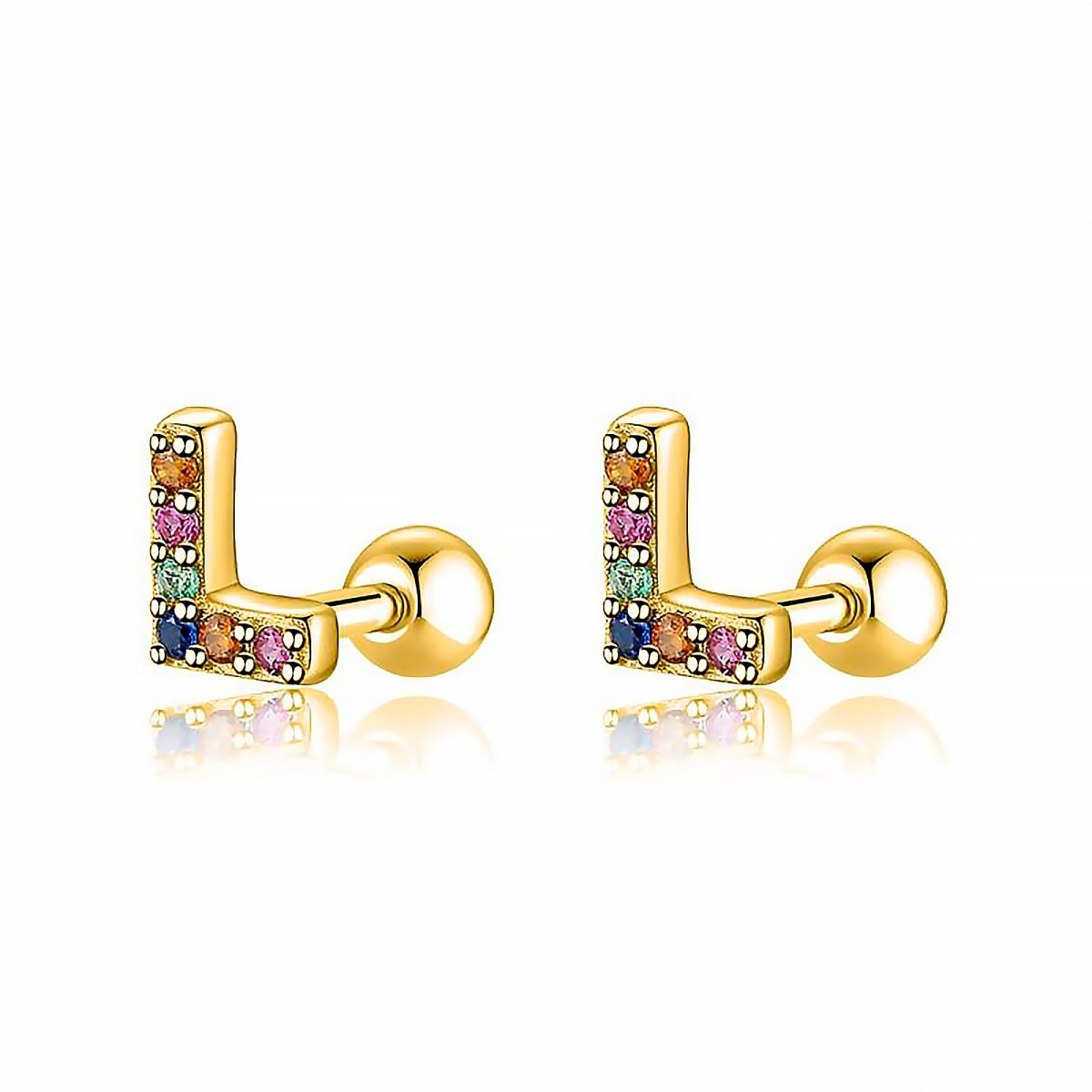 "Color Letters" Earrings - Milas Jewels Shop