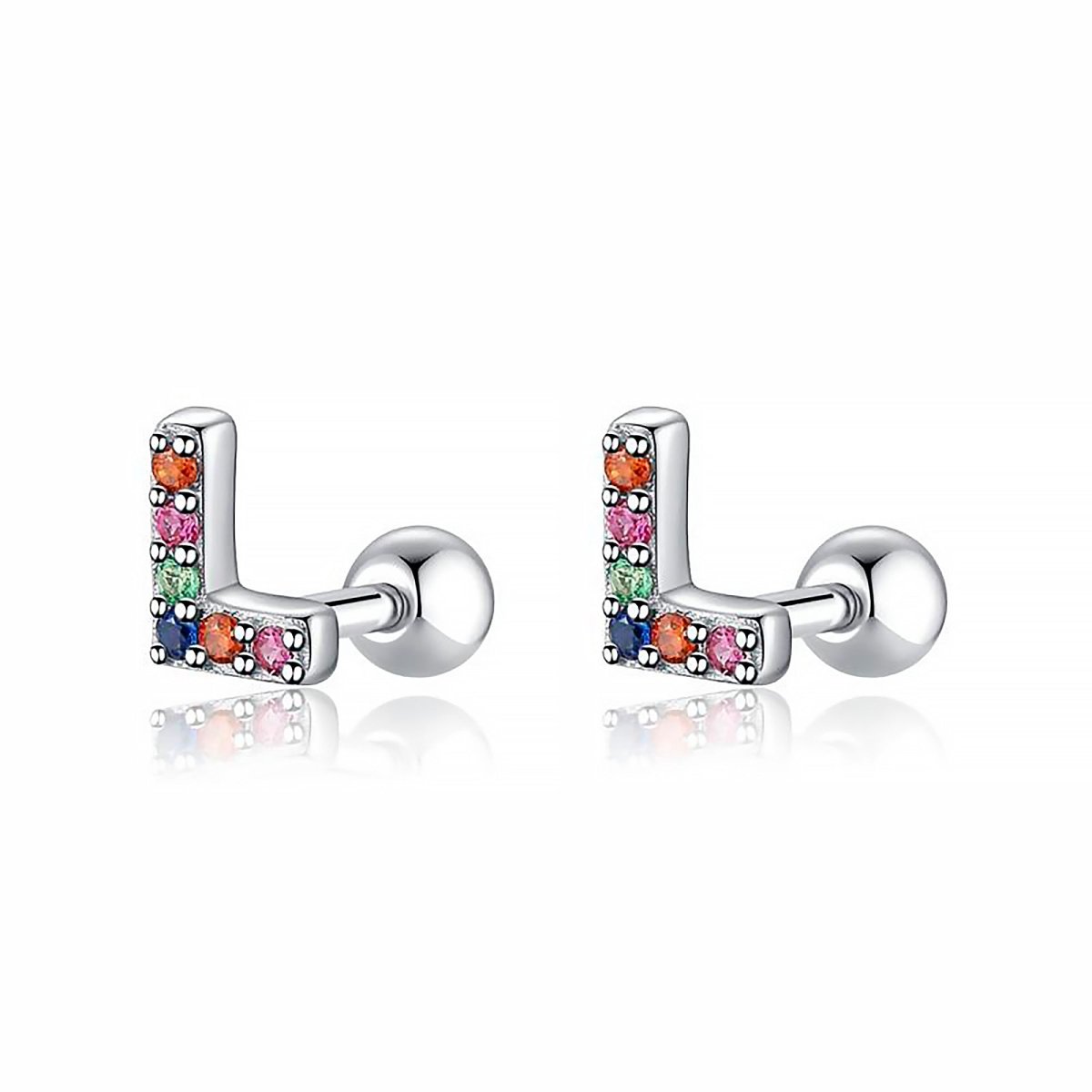 "Color Letters" Earrings - Milas Jewels Shop