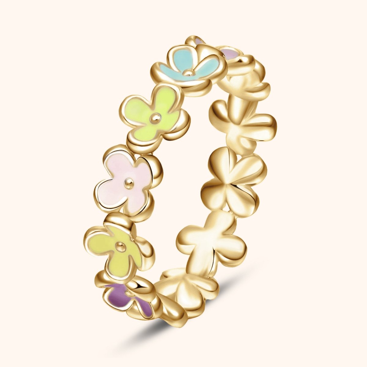 "Colorful Flowers" Ring - Milas Jewels Shop