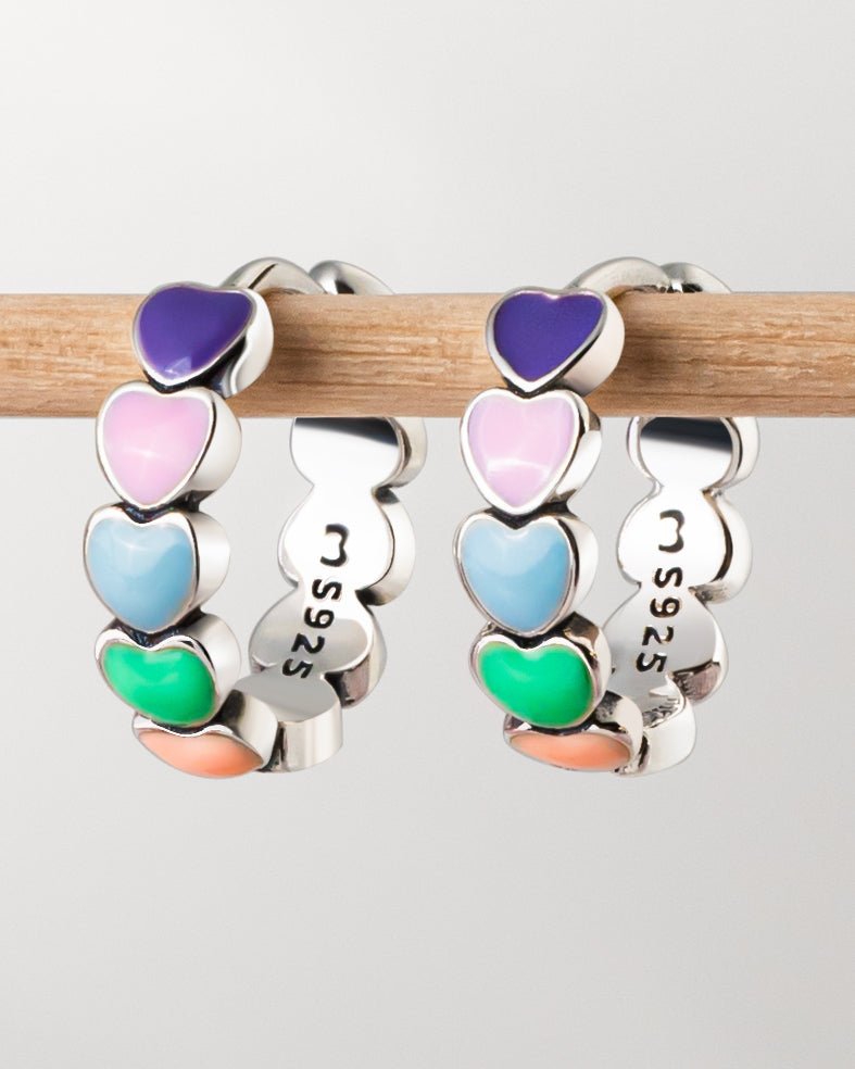 "Colorful Love" Earrings - Milas Jewels Shop