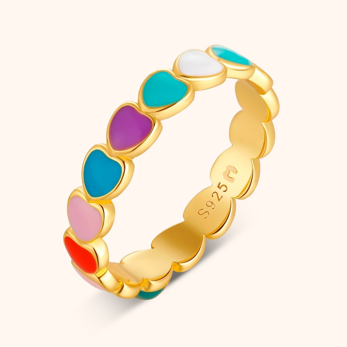 "Coloring Love" Ring - Milas Jewels Shop