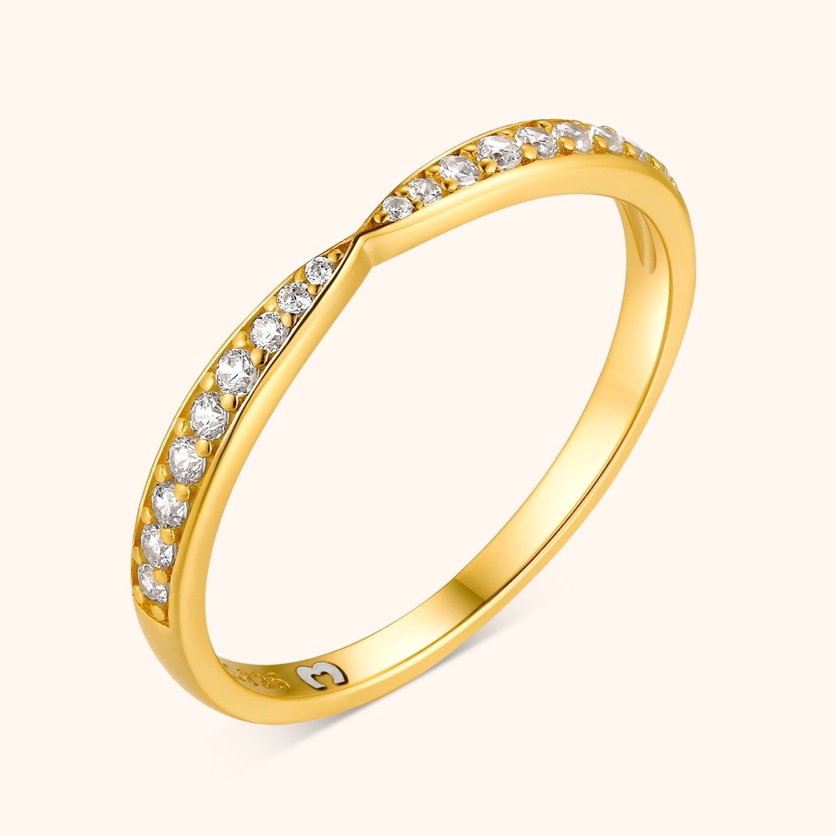 "Croisé" Ring - Milas Jewels Shop