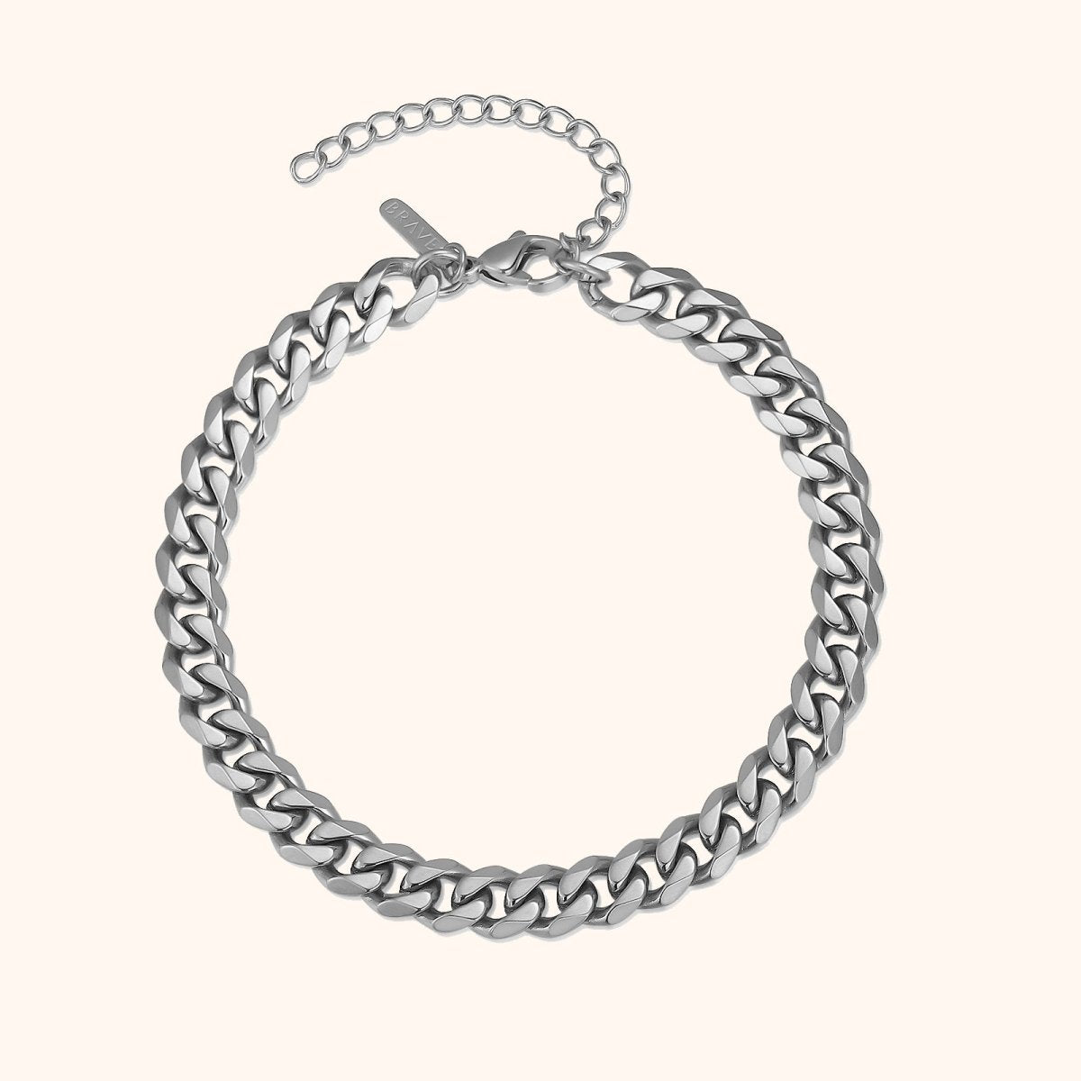 "Cuban" BRAVE Men's Bracelet - Milas Jewels Shop