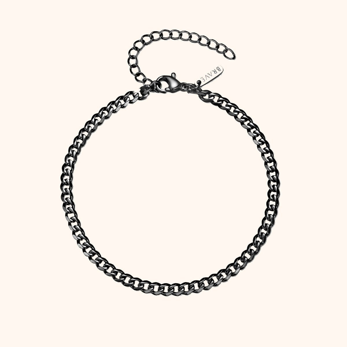 "Cuban" BRAVE Men's Bracelet - Milas Jewels Shop