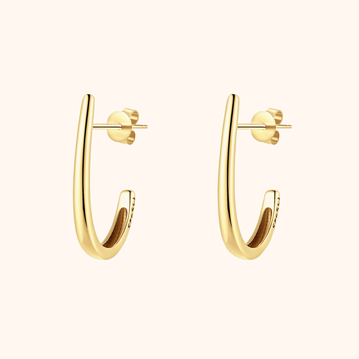 "Curve" Earrings - Milas Jewels Shop