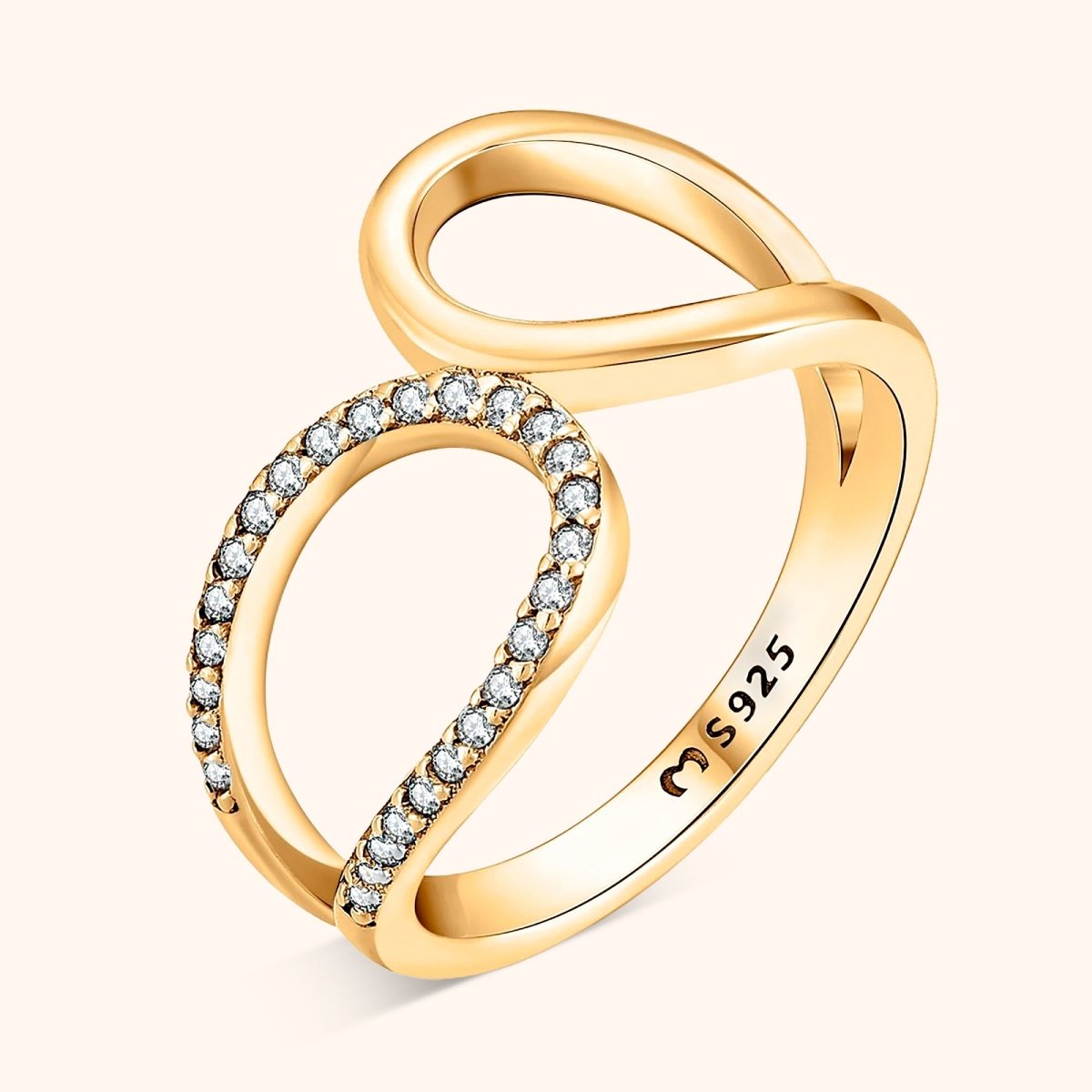 "Curvilinear" Ring - Milas Jewels Shop