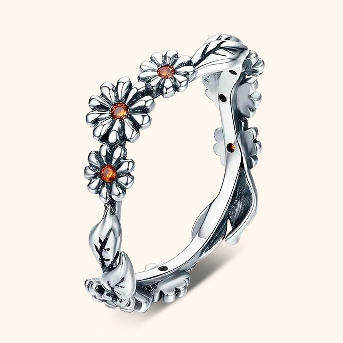 "Daisy Flower" Ring - Milas Jewels Shop