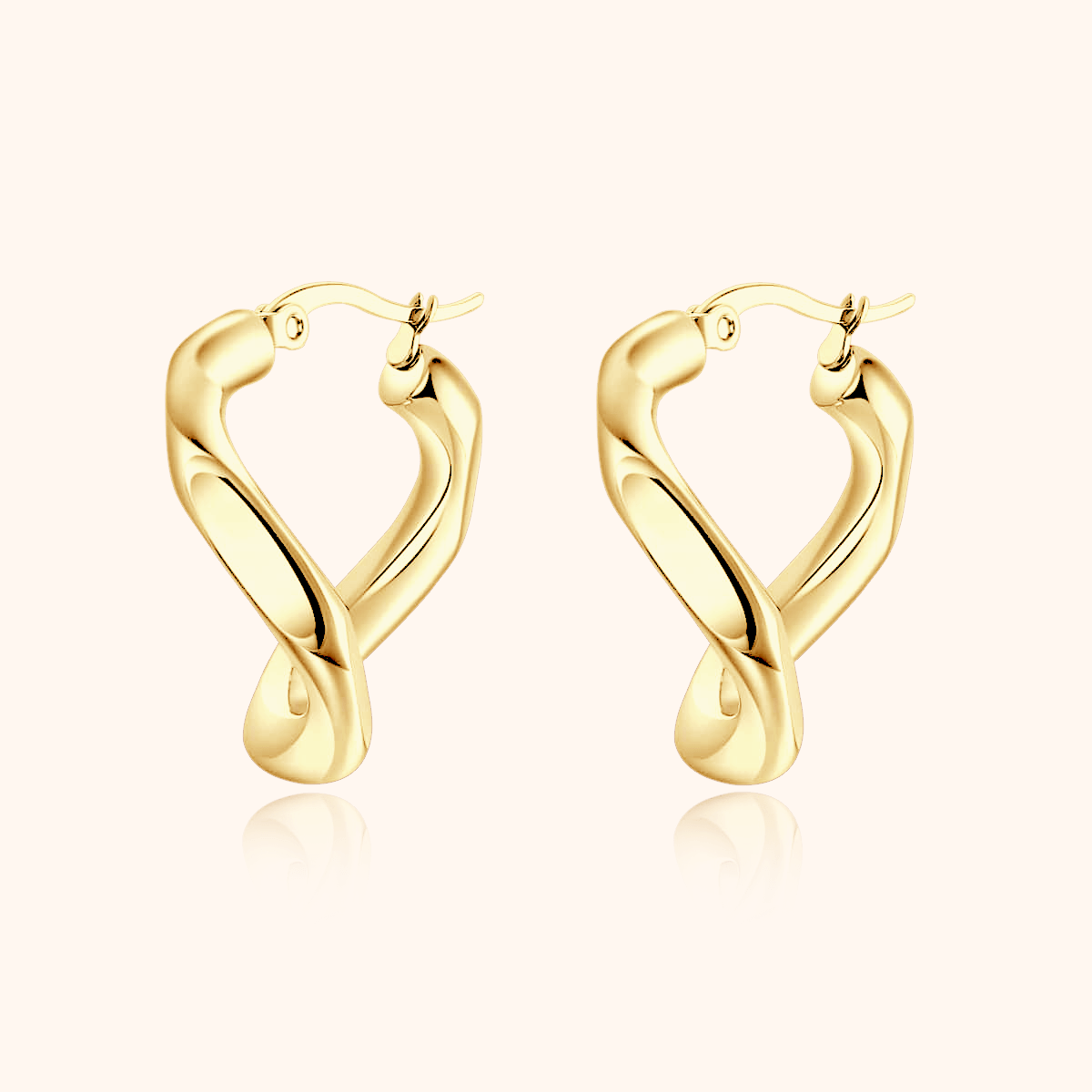 "Distortion" Earrings - Milas Jewels Shop