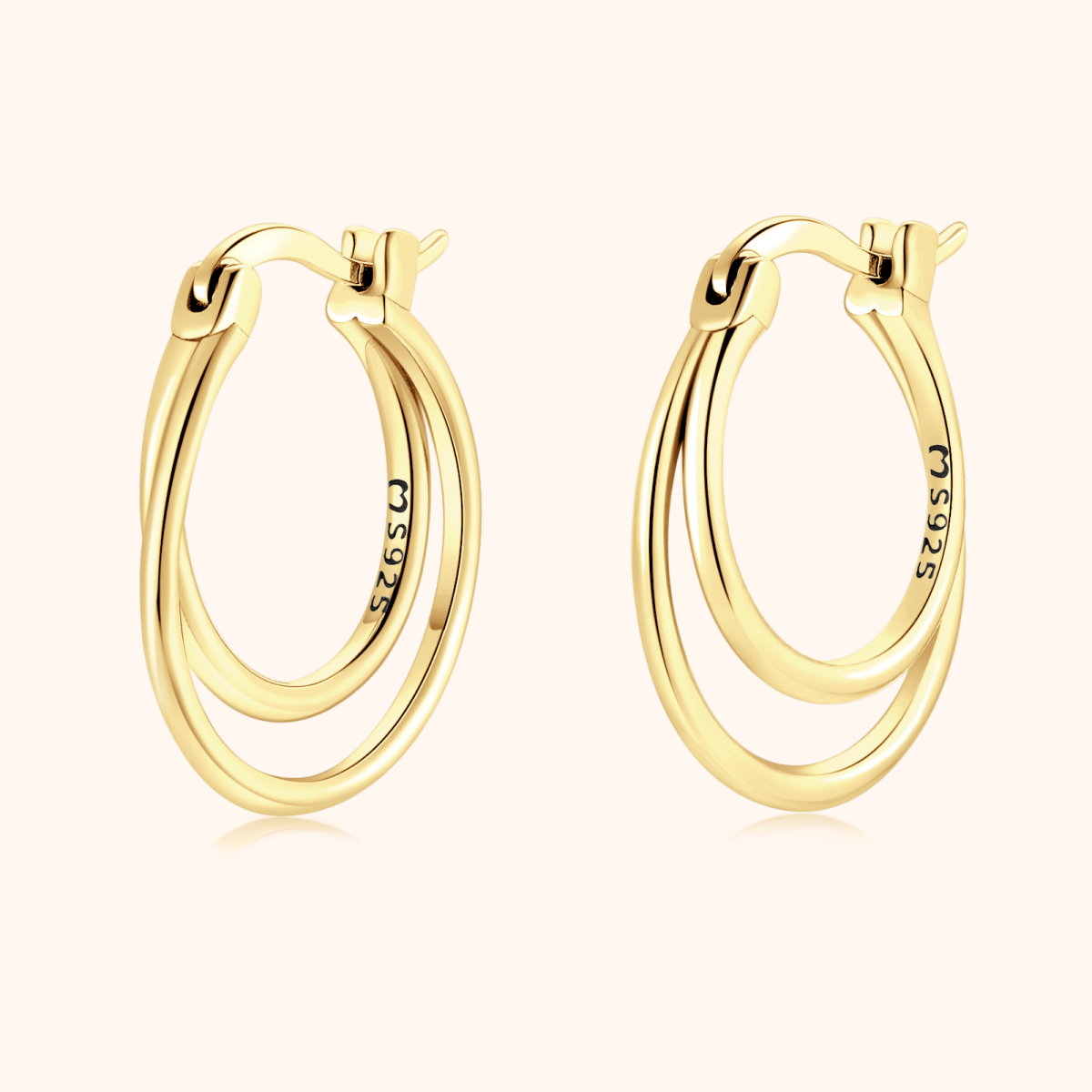 "Double Twins" Earrings - Milas Jewels Shop