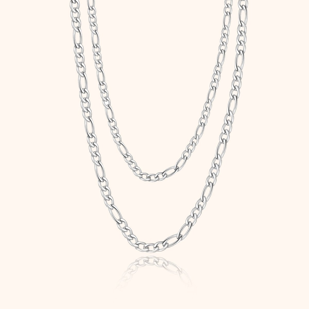 "Figaro Fort" Chain Necklace - Milas Jewels Shop