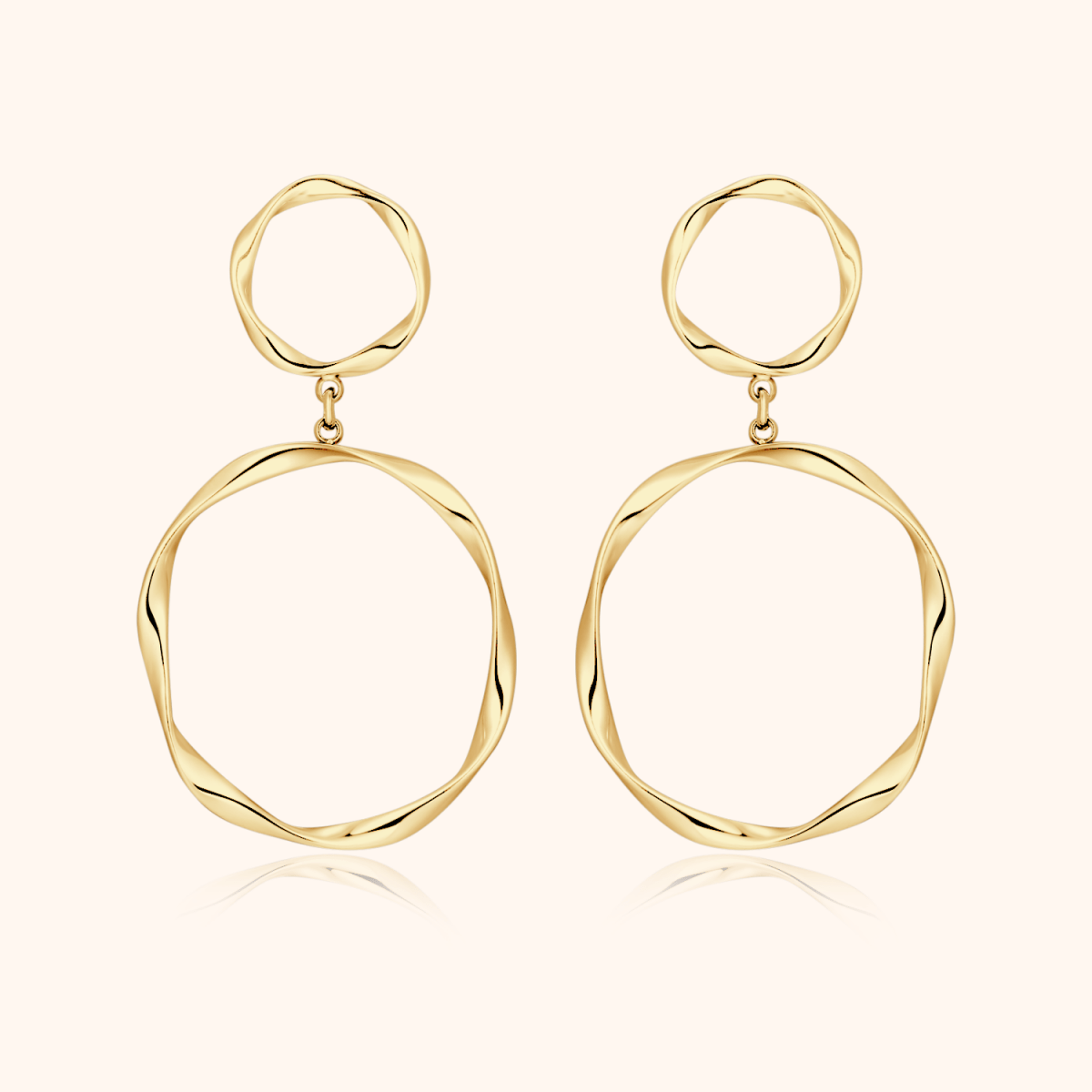 "Hanging Hoops" Earrings - Milas Jewels Shop