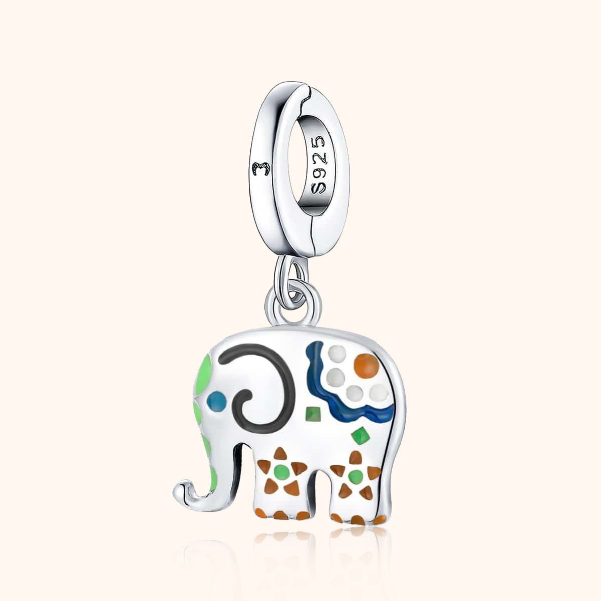 "Indian Elephant" Charm - Milas Jewels Shop