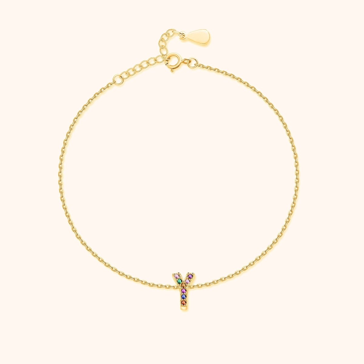 "Initial" Anklet - Milas Jewels Shop