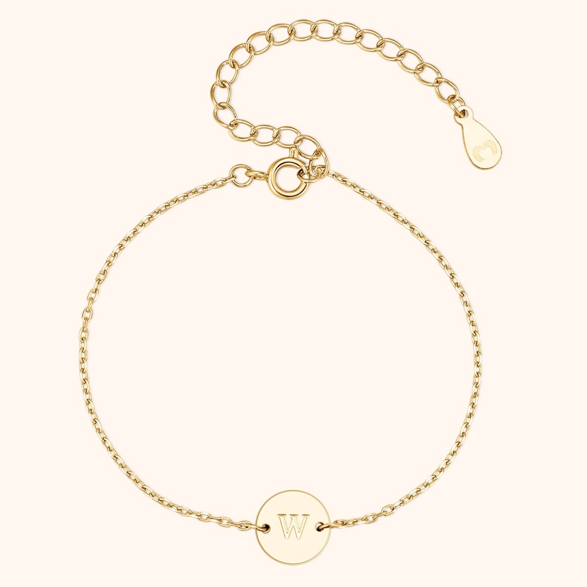 "Initial" Bracelet - Milas Jewels Shop