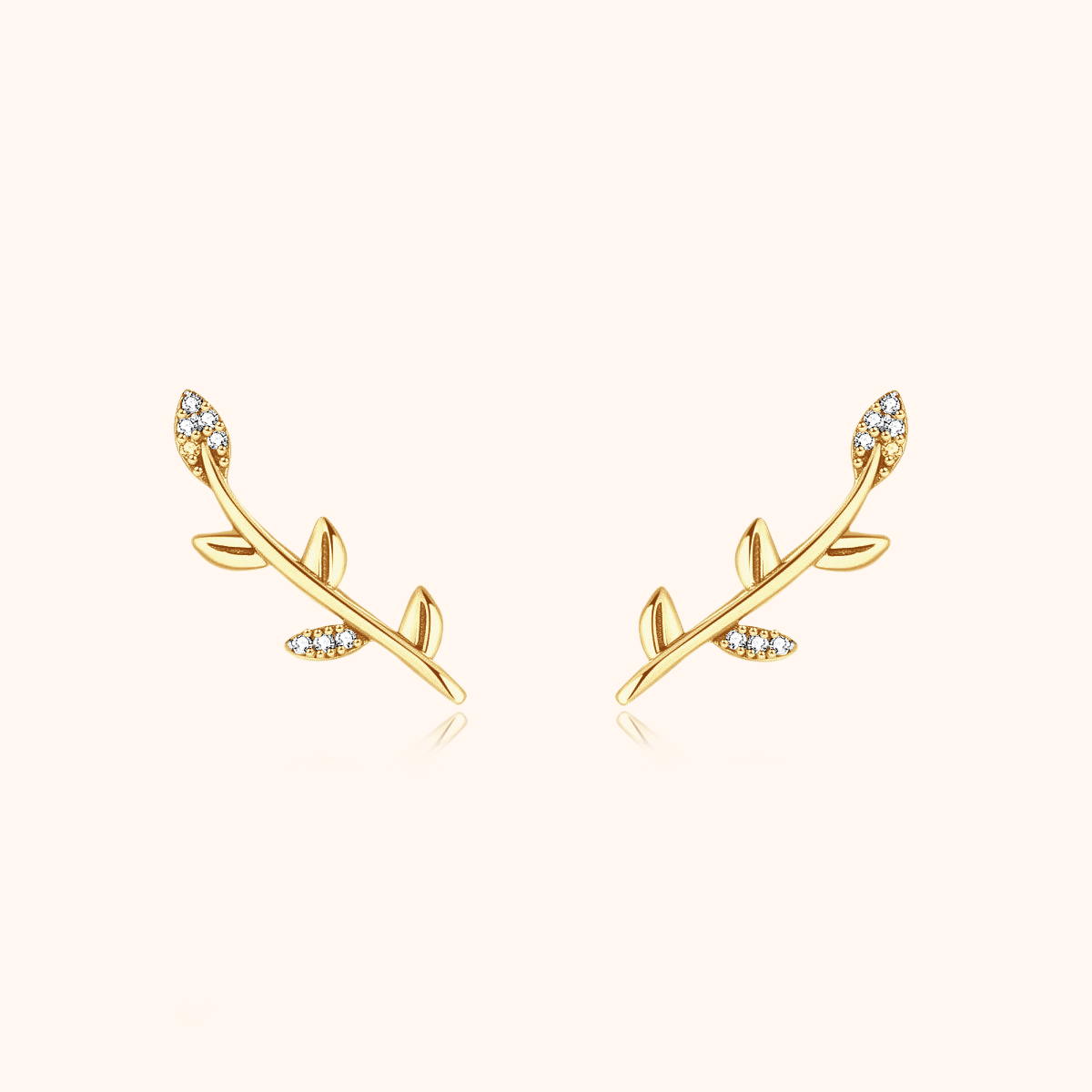 "Leaf Bouquet" Earrings - Milas Jewels Shop