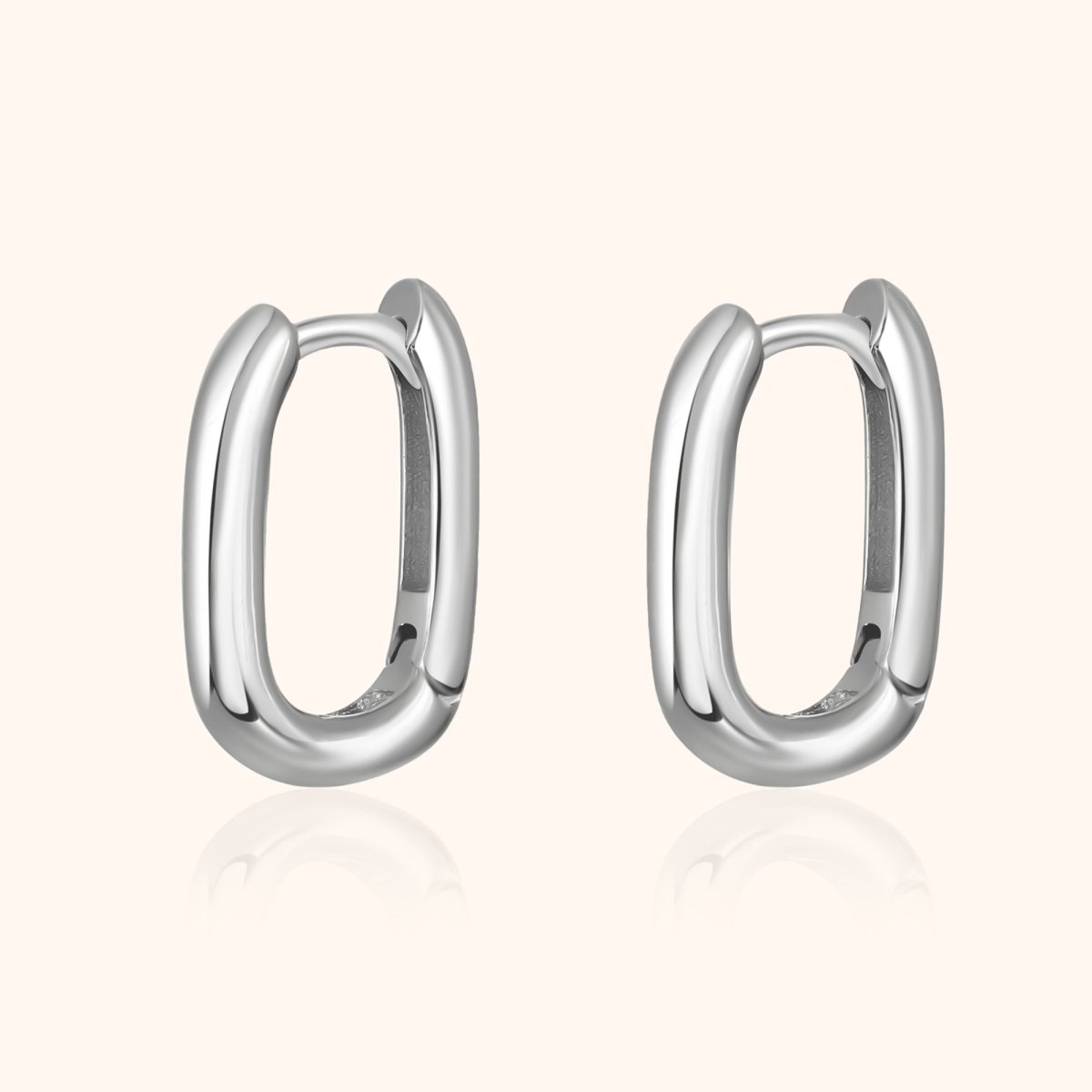 "Link Shape" Earrings - Milas Jewels Shop