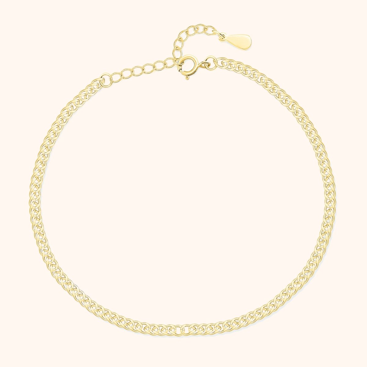 "Loops" Anklet - Milas Jewels Shop