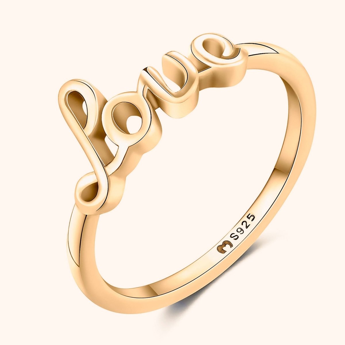 "Love" Ring - Milas Jewels Shop