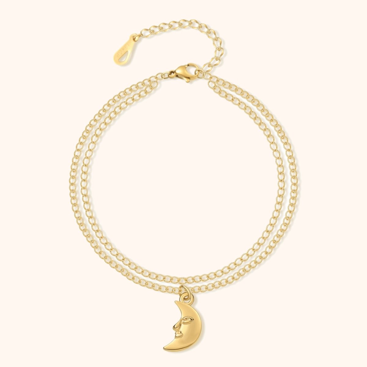 "Moon" Anklet - Milas Jewels Shop