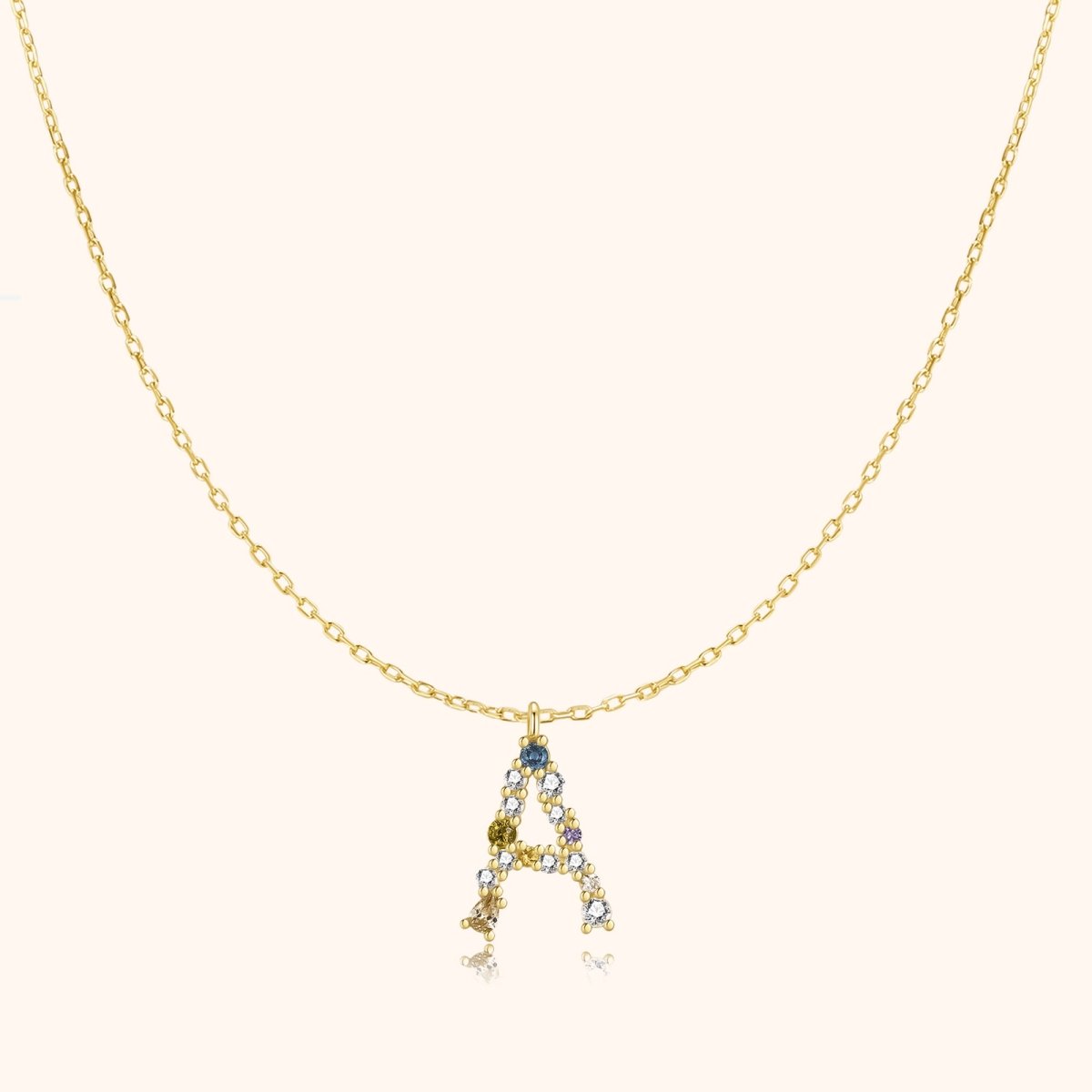 "My Initial" Necklace - Milas Jewels Shop