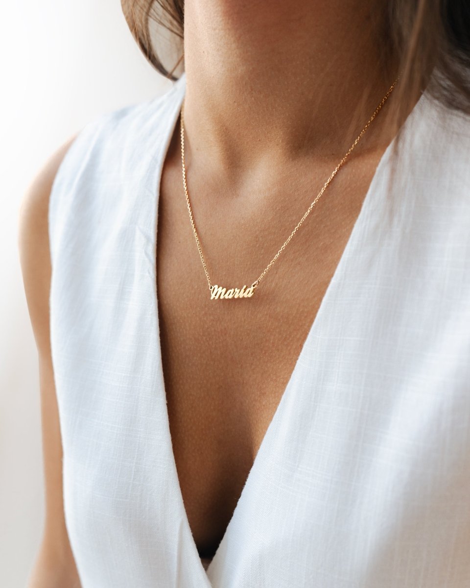 "Name" Necklace - Milas Jewels Shop