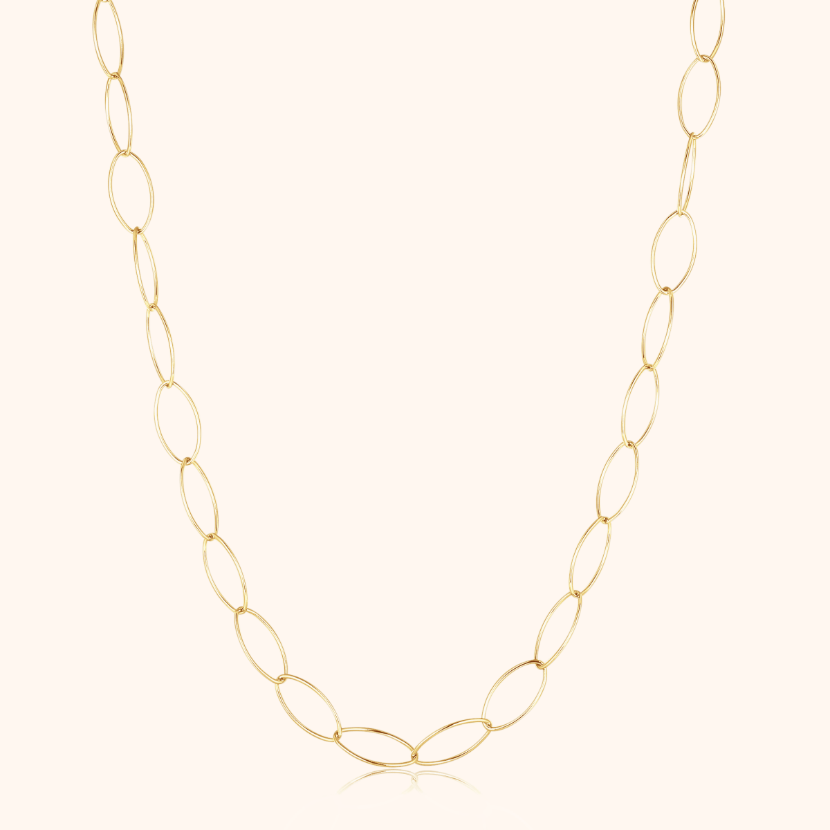 "Ovals" Necklace - Milas Jewels Shop