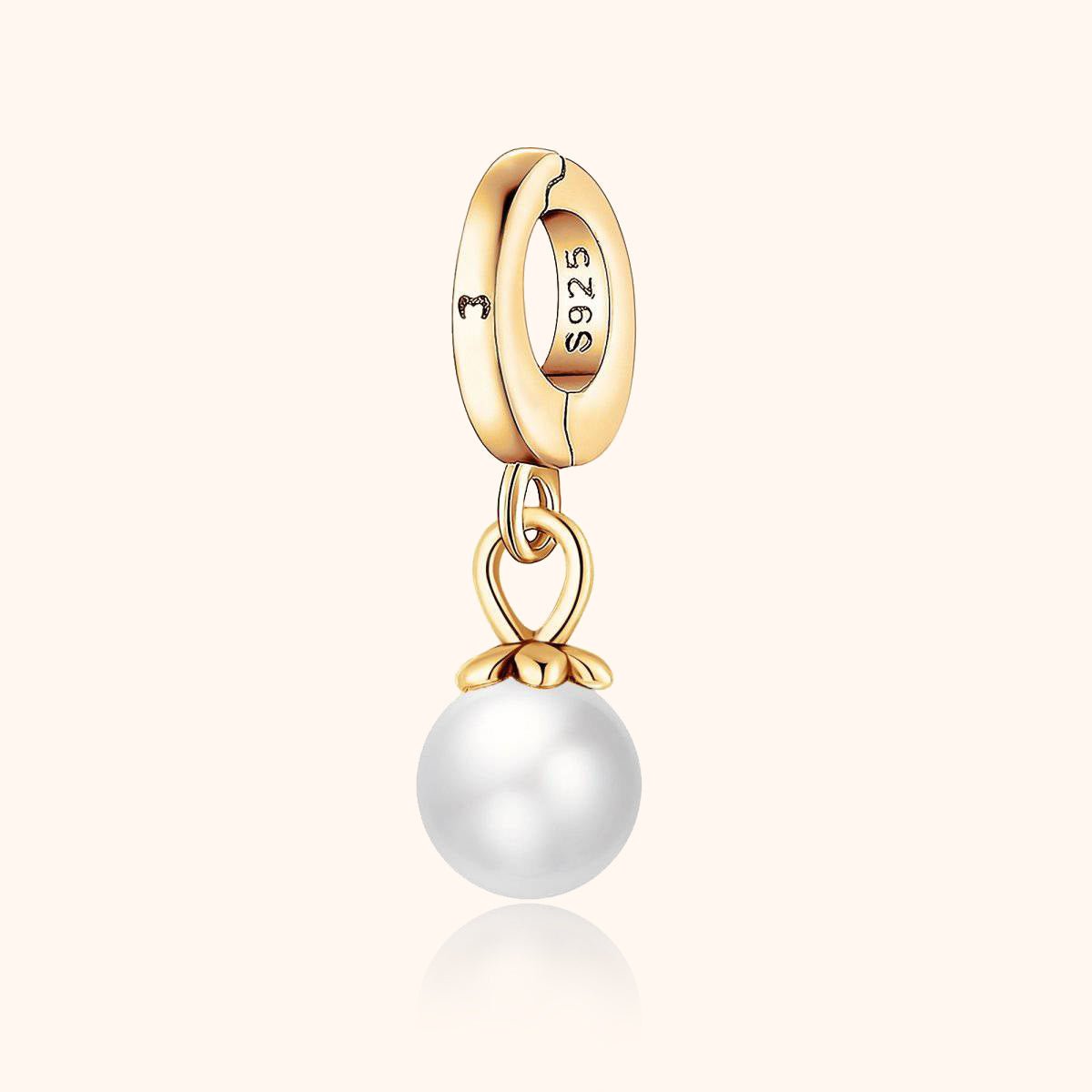 "Pearl Flower" Charm - Milas Jewels Shop