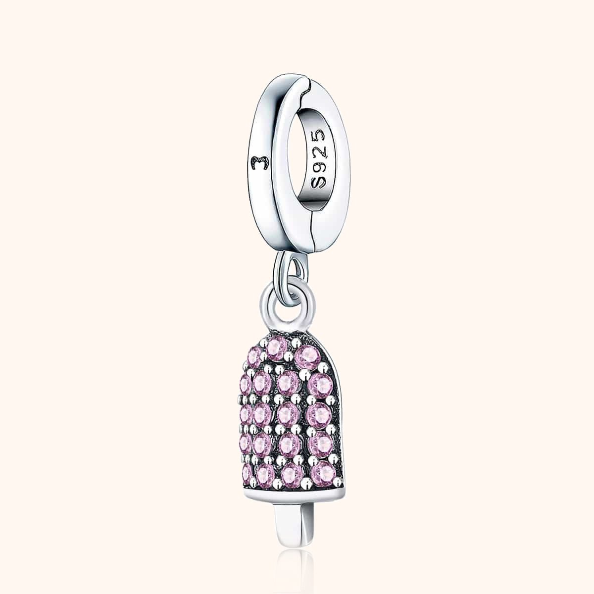 "Pink Ice Cream" Charm - Milas Jewels Shop