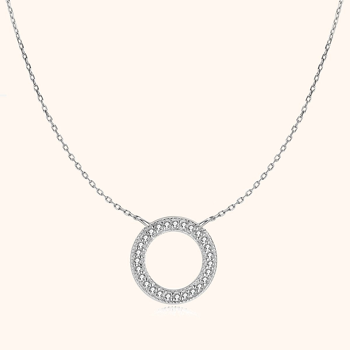 "Radiant Circle" Necklace - Milas Jewels Shop