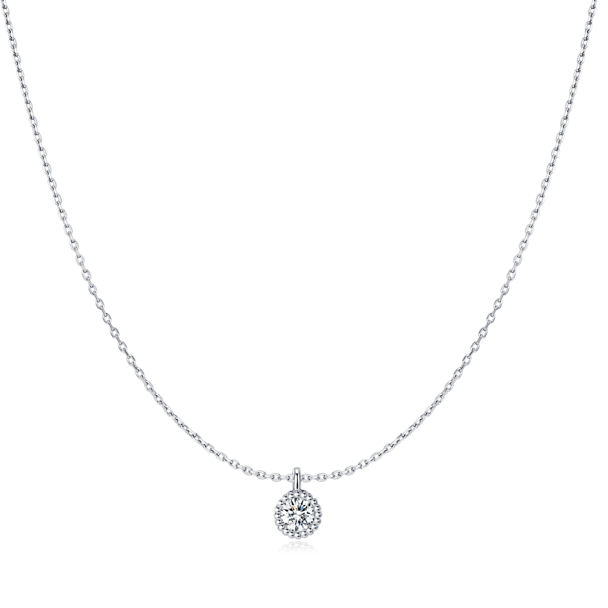 Small Zircon Necklace - Milas Jewels Shop