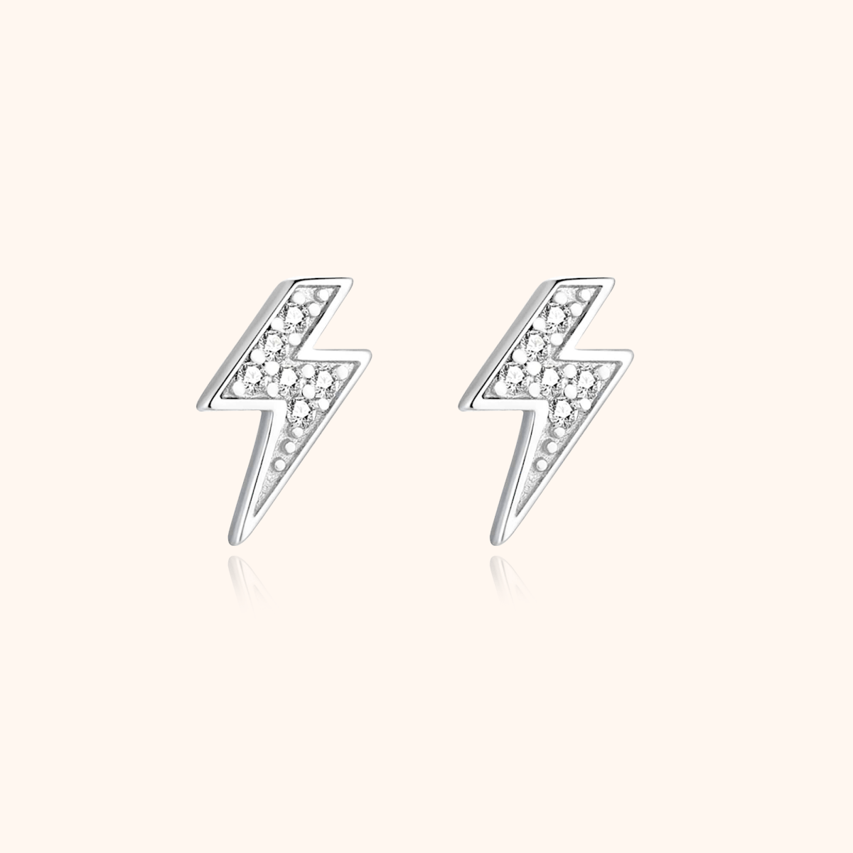 "Sparkles Lightning" Earrings - Milas Jewels Shop