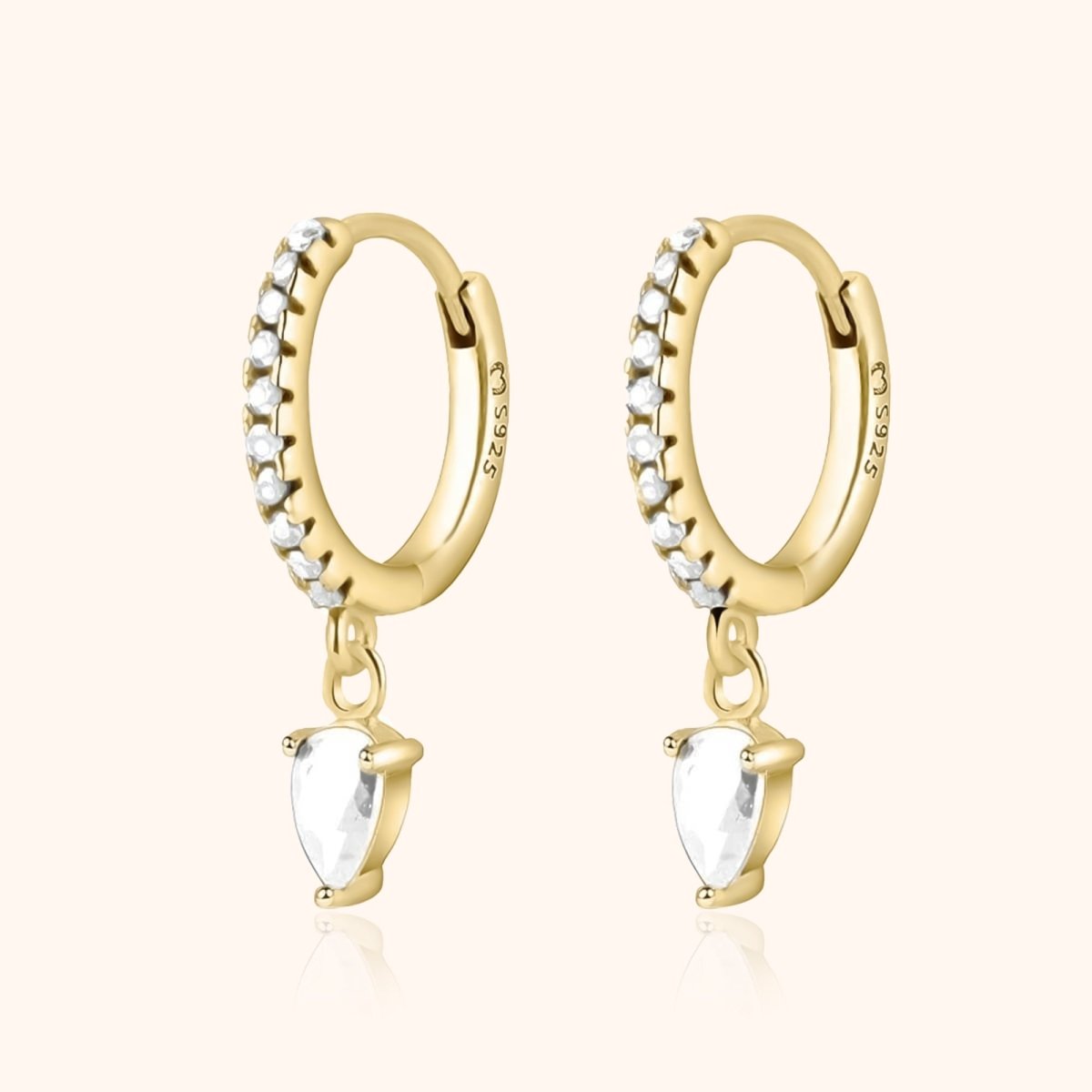 "Topaz Drop" Earrings - Milas Jewels Shop