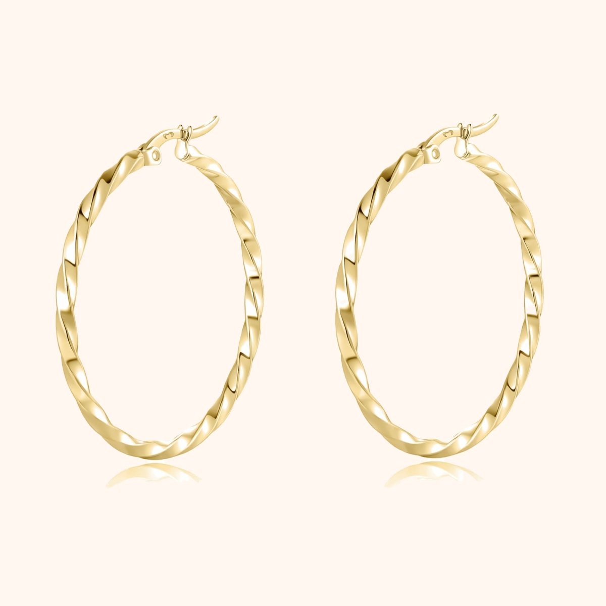 "Torsion" Earrings - Milas Jewels Shop