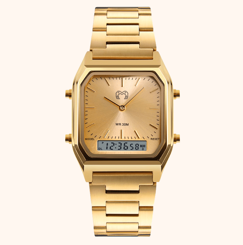 "Vintage" Retro Watch ~ GoldPassion - Milas Jewels Shop