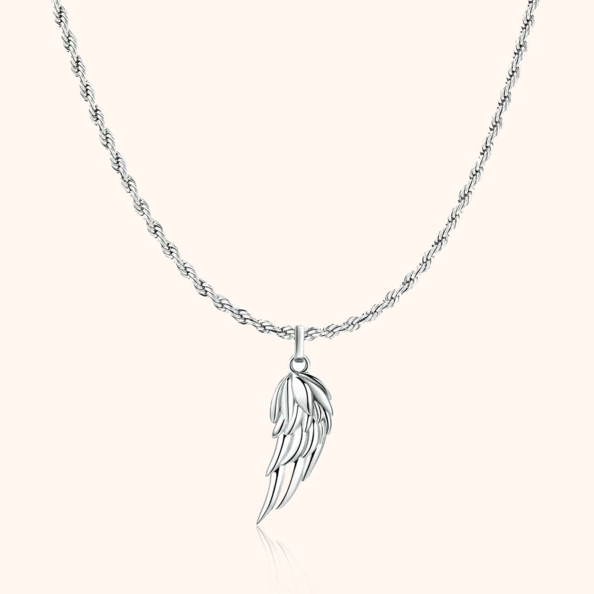 "Wing" BRAVE Men's Necklace - Milas Jewels Shop